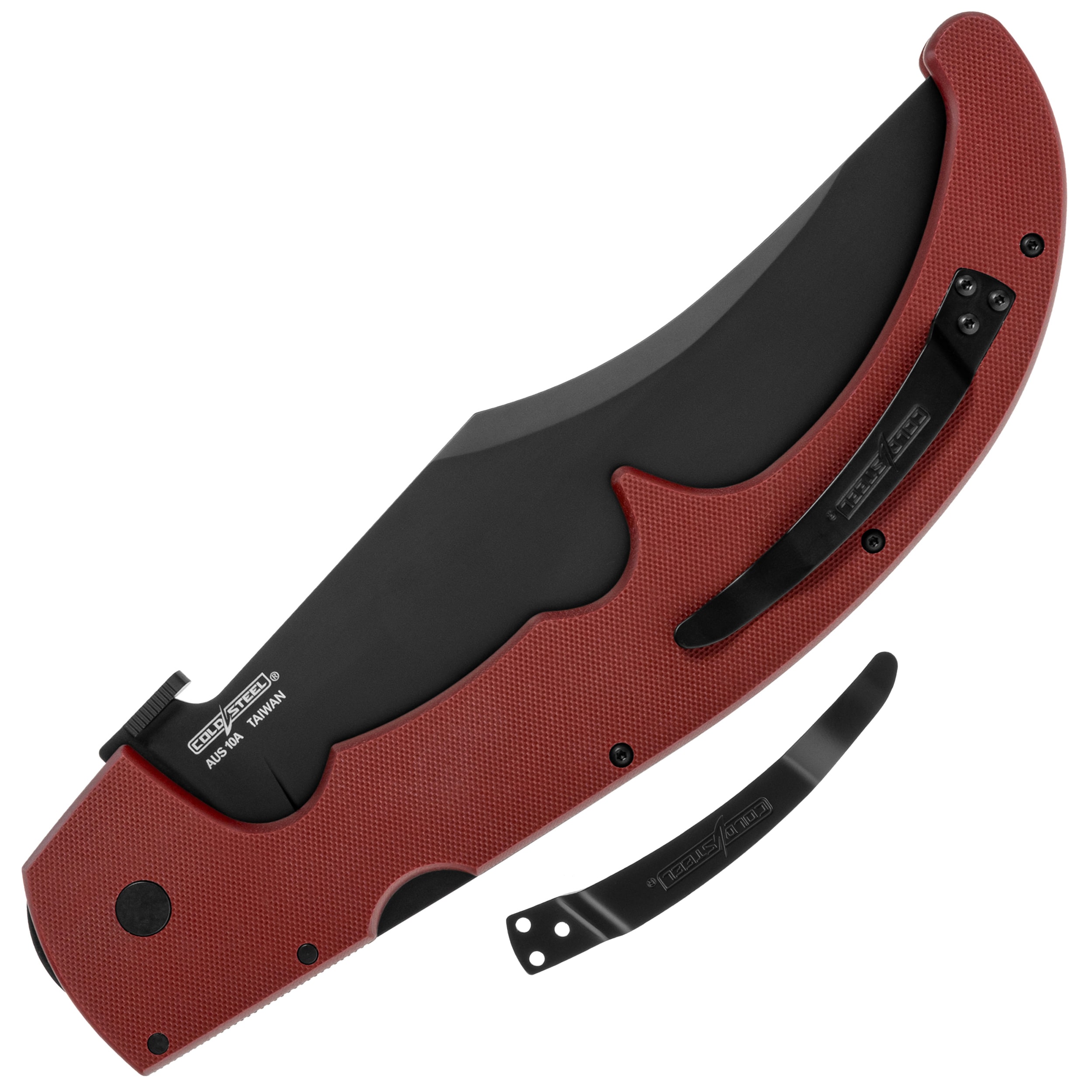 Складаний ніж Cold Steel Espada XL G10 AUS-10A - Ruby Red