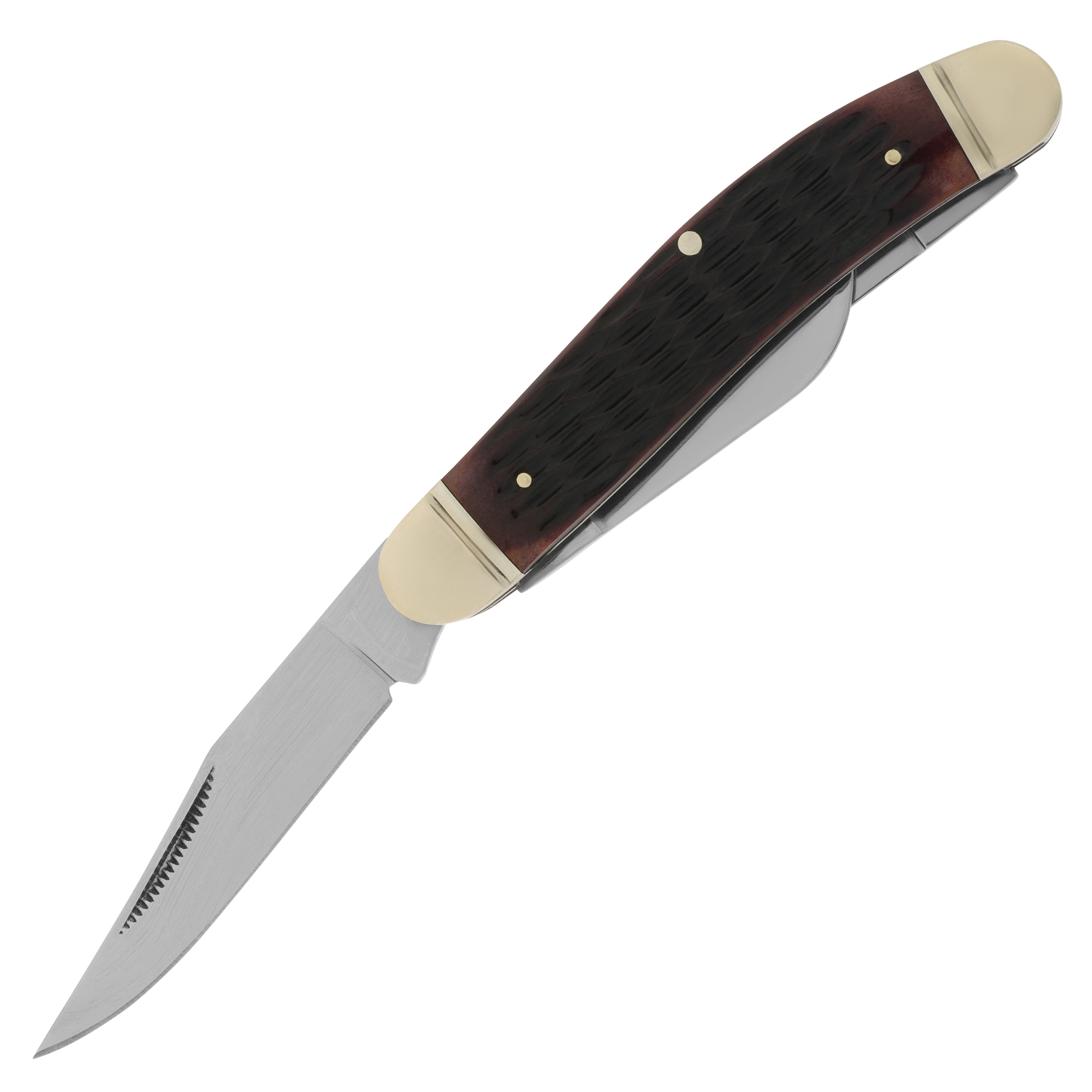 Nóż składany Cold Steel Gentlemen's Stockman 8Cr13MoV - Jigged Bone