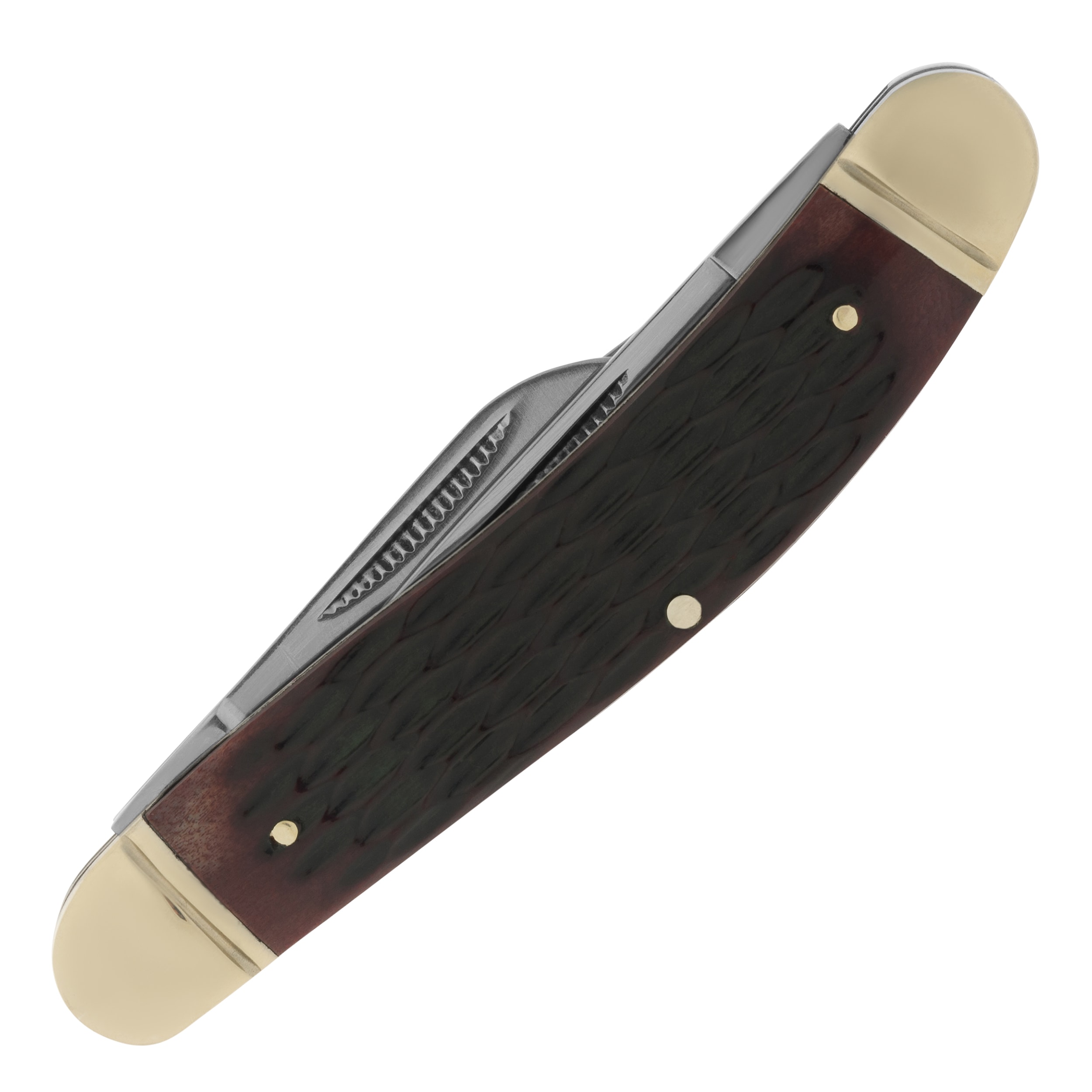 Nóż składany Cold Steel Gentlemen's Stockman 8Cr13MoV - Jigged Bone