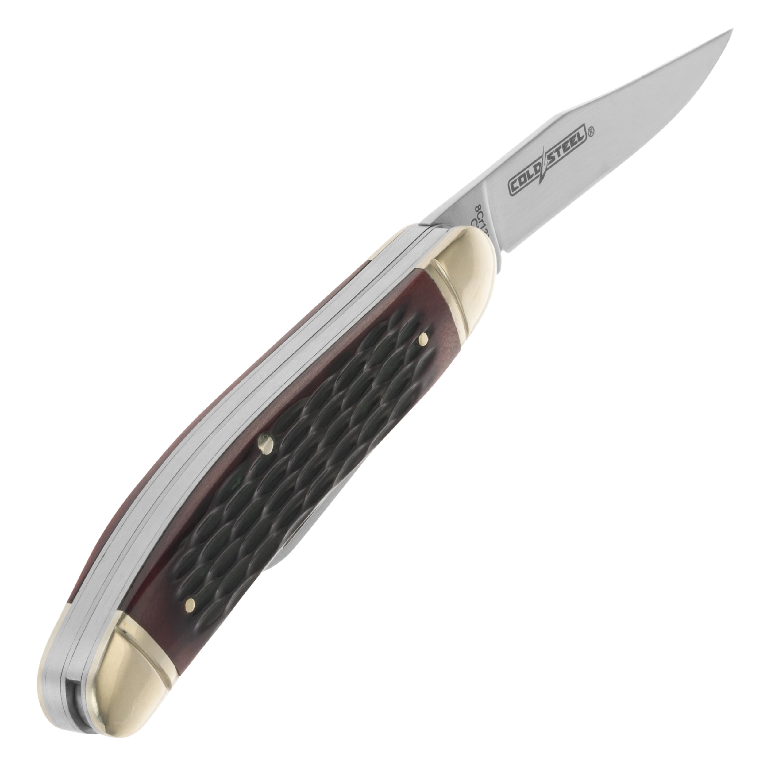 Nóż składany Cold Steel Gentlemen's Stockman 8Cr13MoV - Jigged Bone