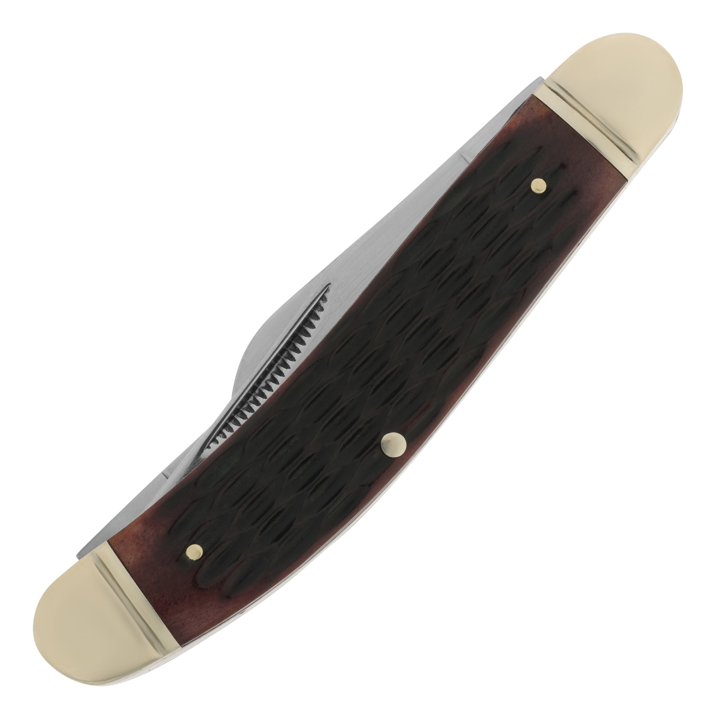 Nóż składany Cold Steel Gentlemen's Stockman 8Cr13MoV - Jigged Bone