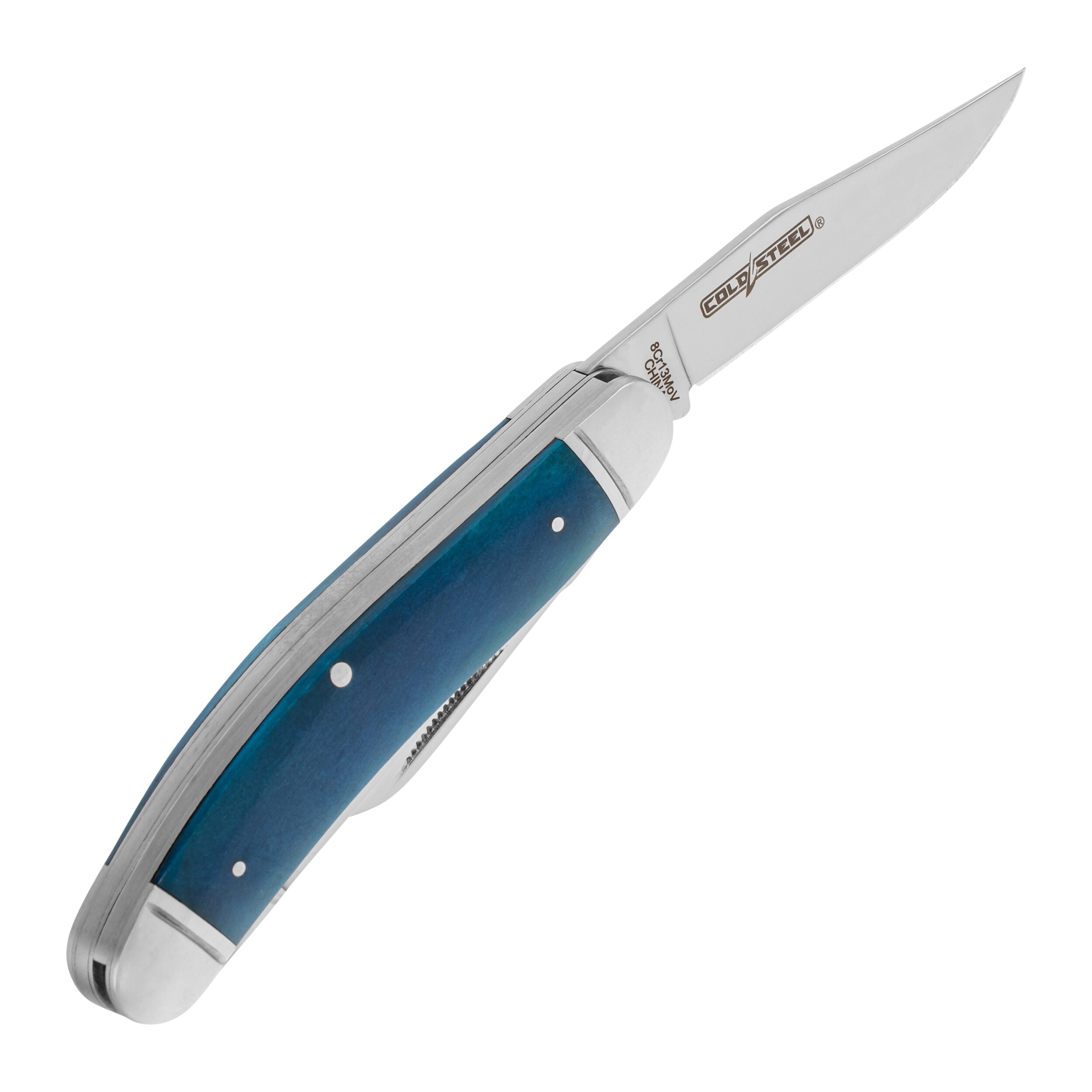 Складаний ніж Cold Steel Gentlemen's Stockman 8Cr13MoV - Blue Bone