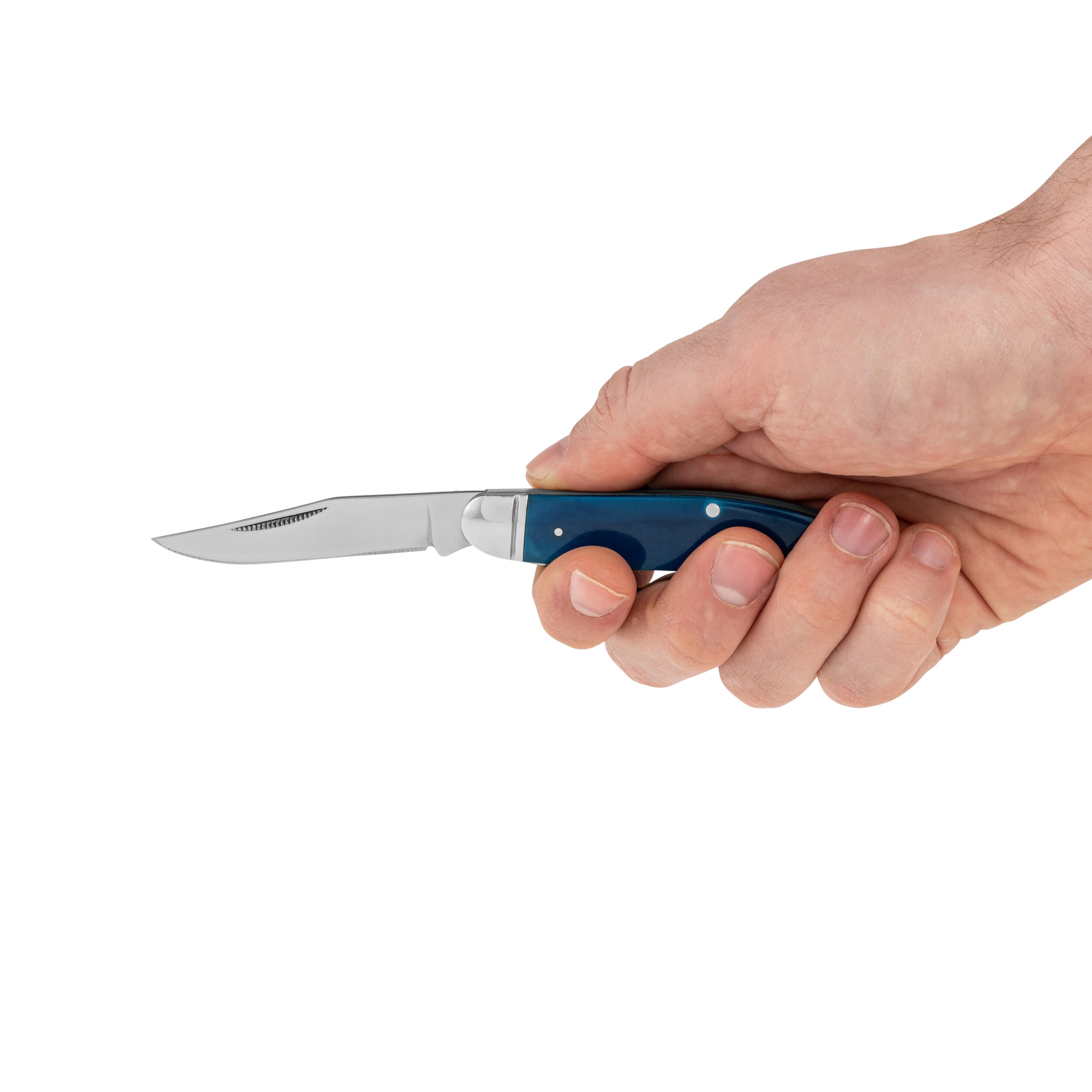 Складаний ніж Cold Steel Gentlemen's Stockman 8Cr13MoV - Blue Bone