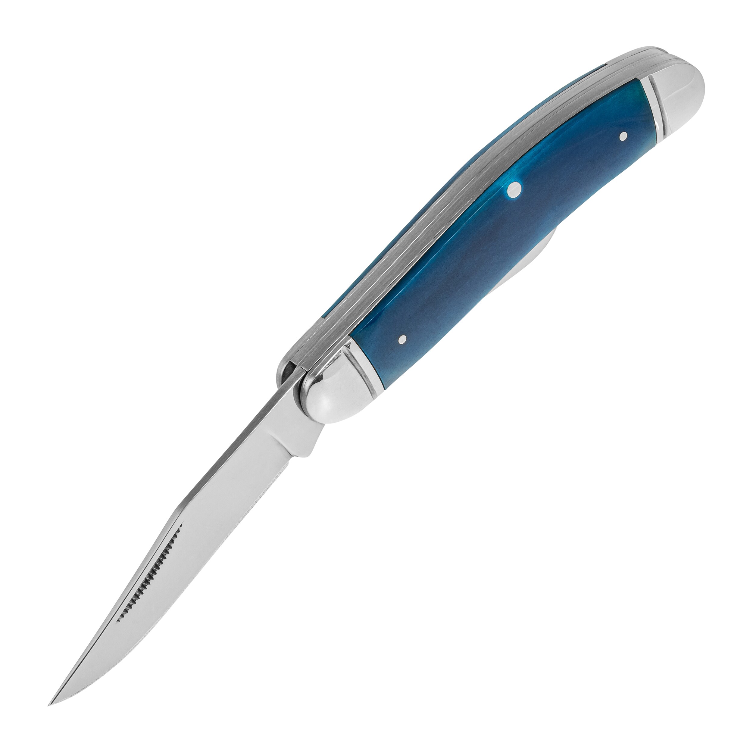 Складаний ніж Cold Steel Gentlemen's Stockman 8Cr13MoV - Blue Bone
