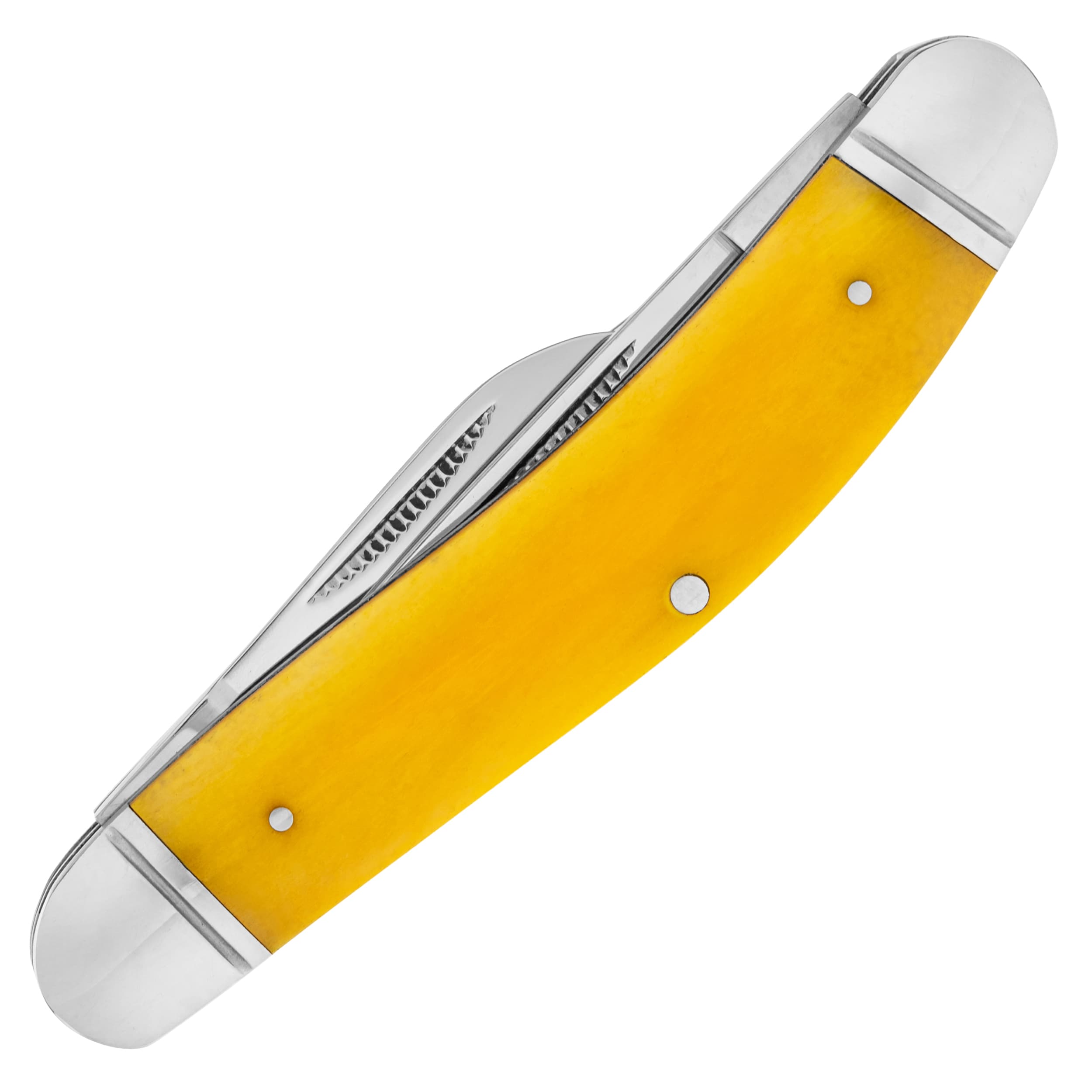 Nóż składany Cold Steel Gentlemen's Stockman 8Cr13MoV - Yellow Bone