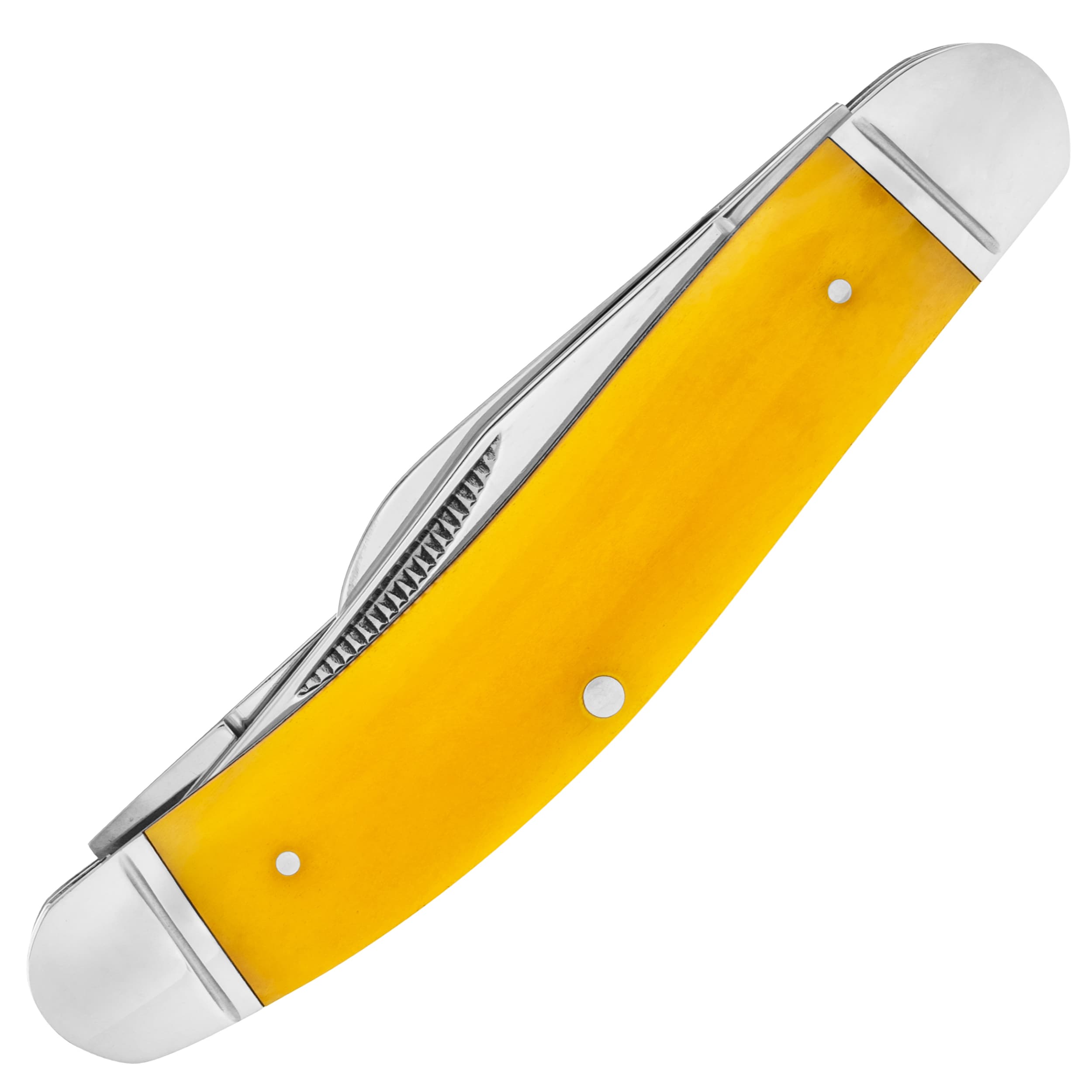 Nóż składany Cold Steel Gentlemen's Stockman 8Cr13MoV - Yellow Bone
