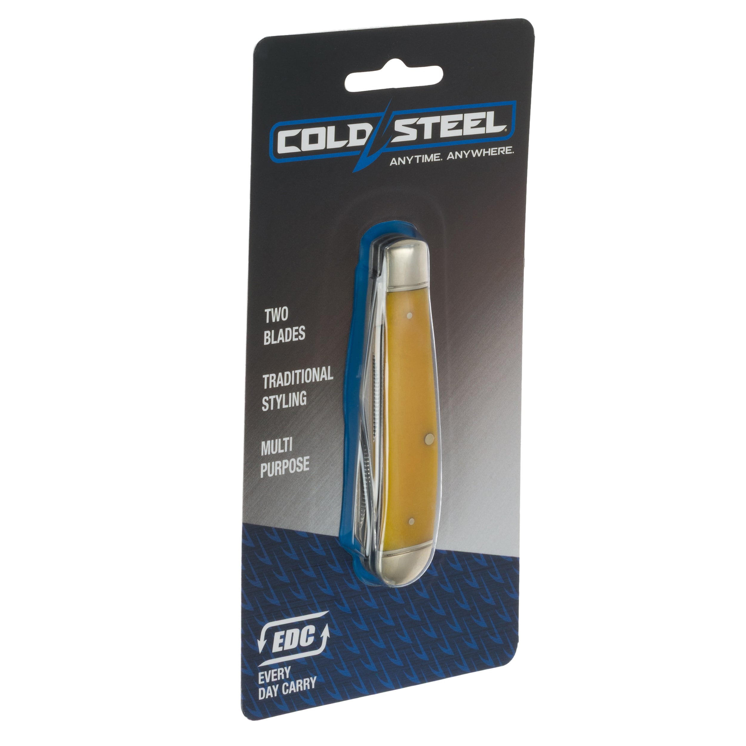 Nóż składany Cold Steel Mini Trapper 8Cr13MoV - Yellow Bone