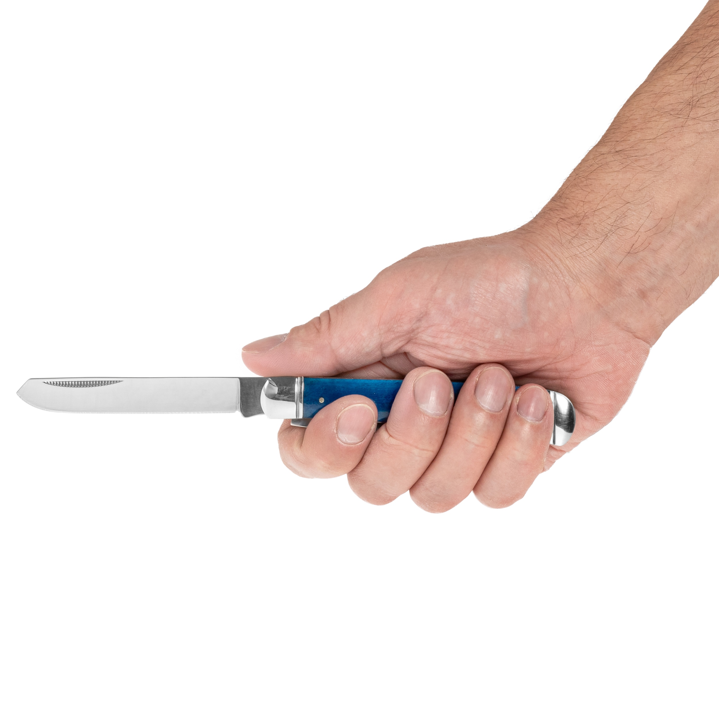 Складаний ніж Cold Steel Trapper 8Cr13MoV - Blue Bone