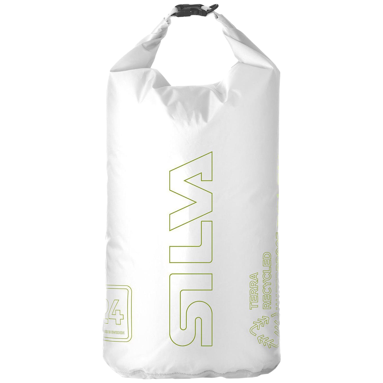 Worek wodoodporny Silva Terra Dry Bag 24 l - White/Green