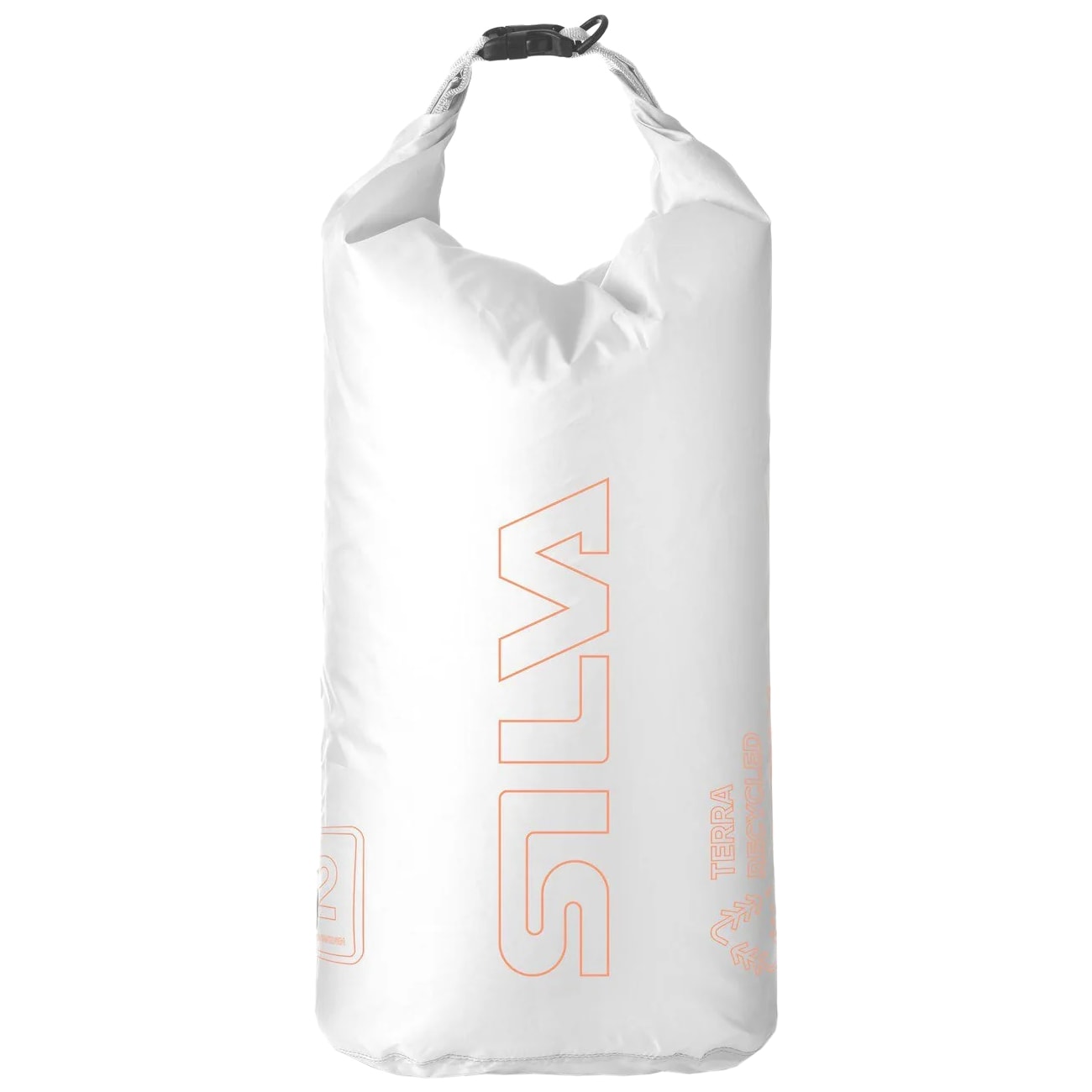 Worek wodoodporny Silva Terra Dry Bag 12 l - White/Orange