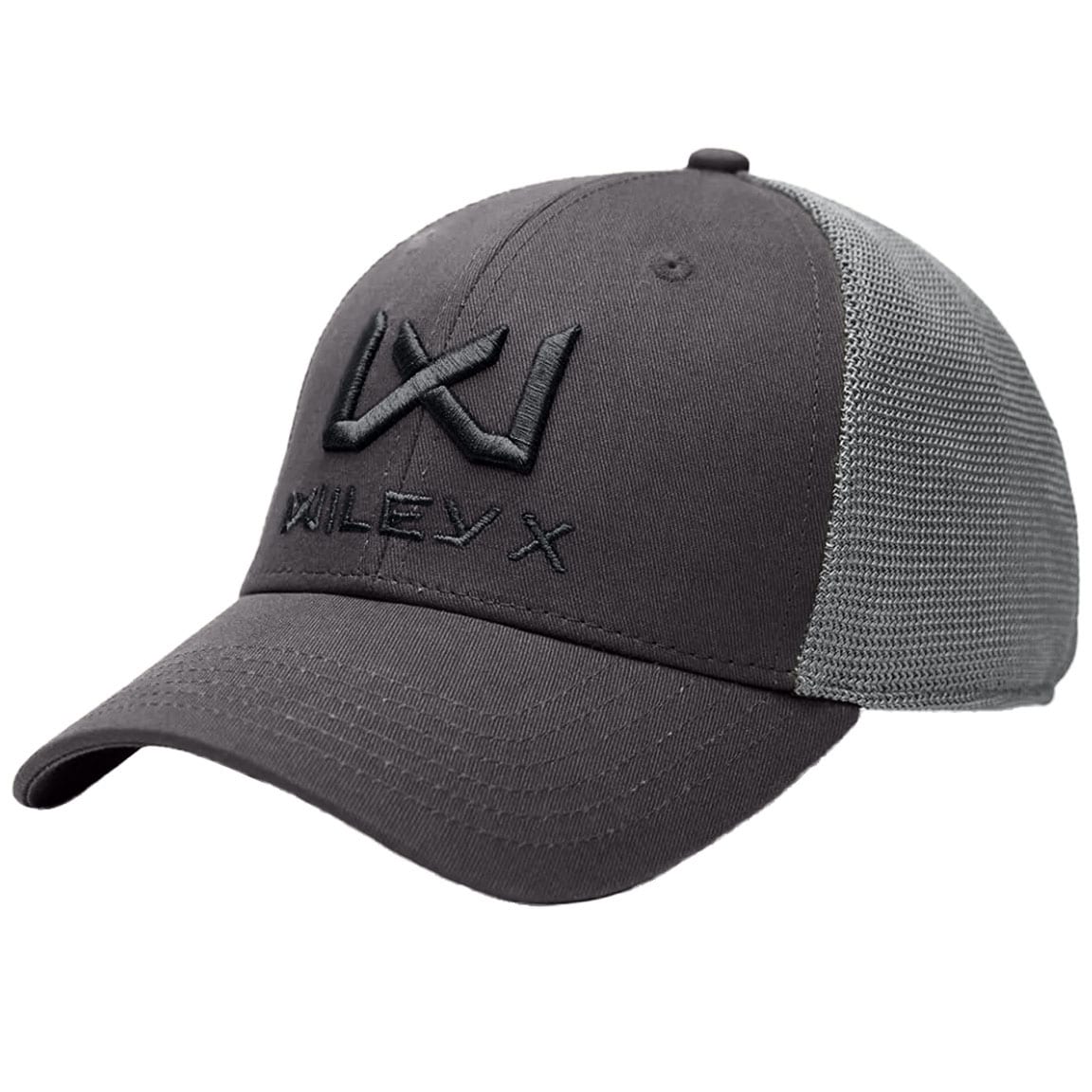 Бейсболка Wiley X Trucker Cap - Dark Grey/Black WX