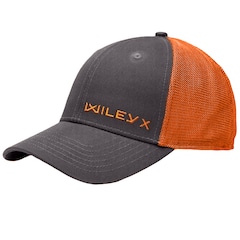 Czapka z daszkiem Wiley X Trucker Cap - Dark Grey/Signal Orange/Signal Orange Wiley X