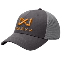 Czapka z daszkiem Wiley X Trucker Cap - Dark Grey/Orange WX/Wiley X