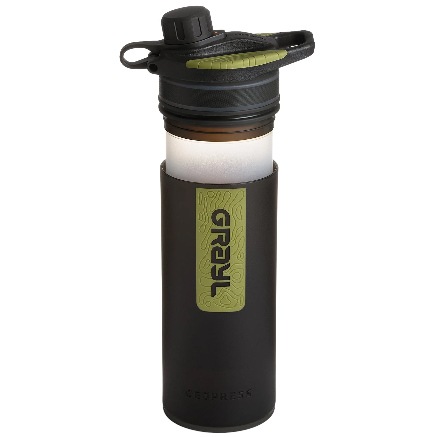 Butelka z filtrem Grayl GeoPress 710 ml - Black Camo