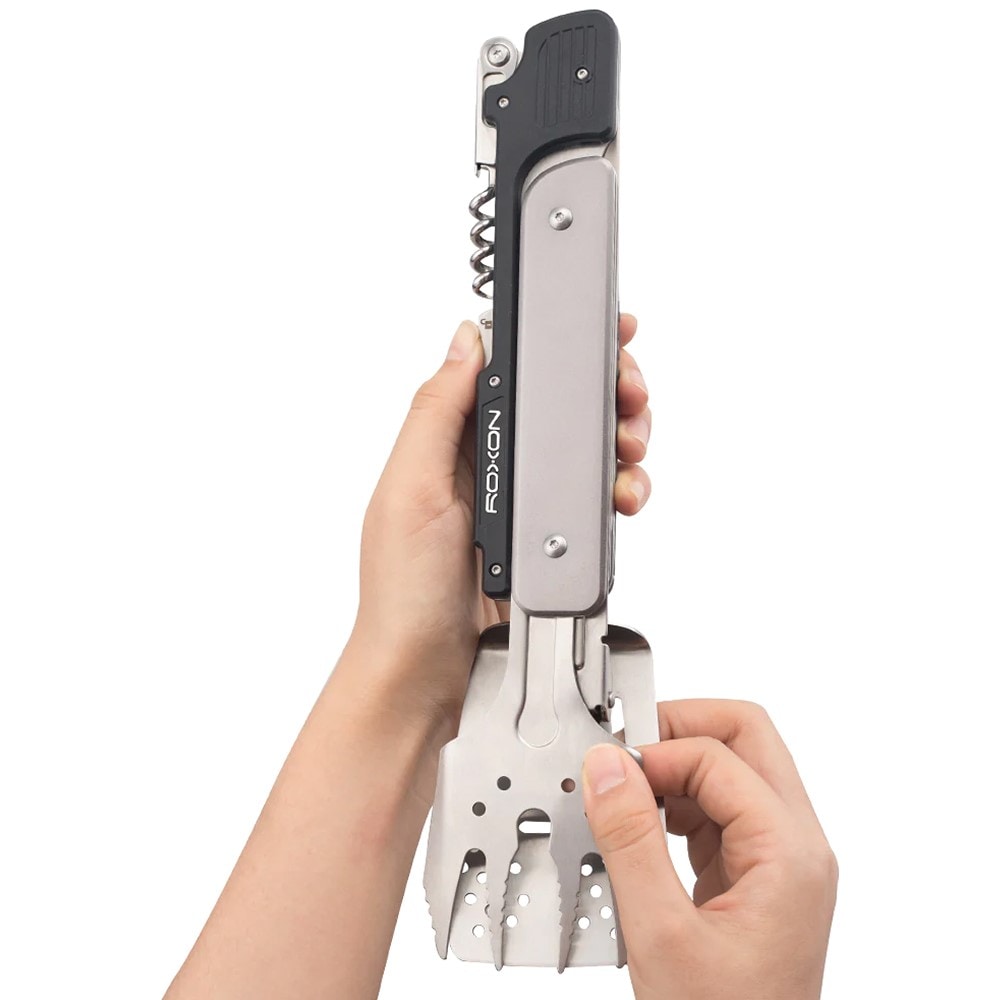 Składany zestaw przyborów kuchennych Roxon 6w1