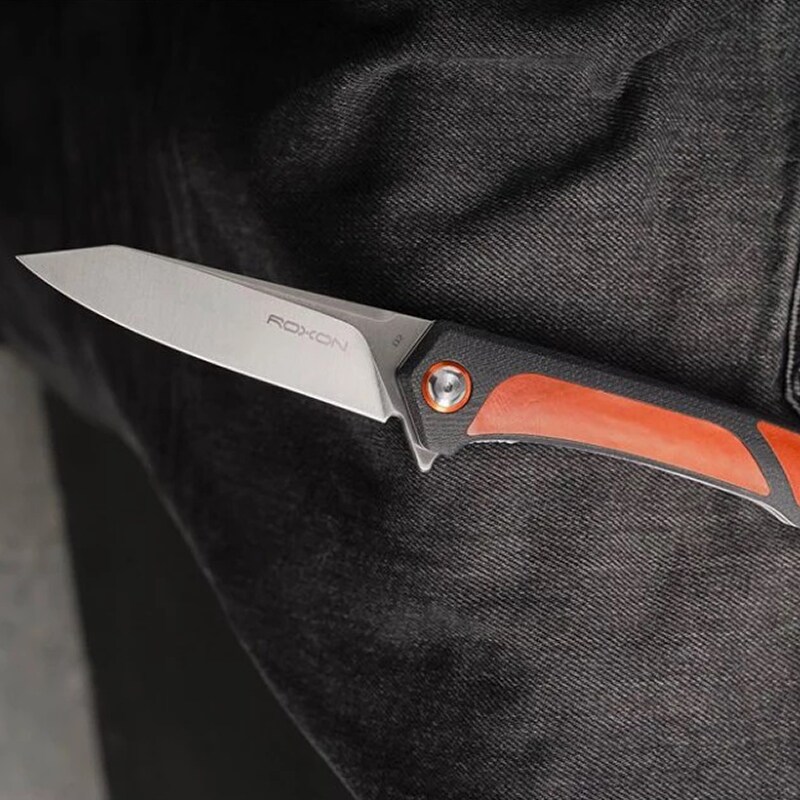 Nóż składany Roxon K2-S35VN - Orange
