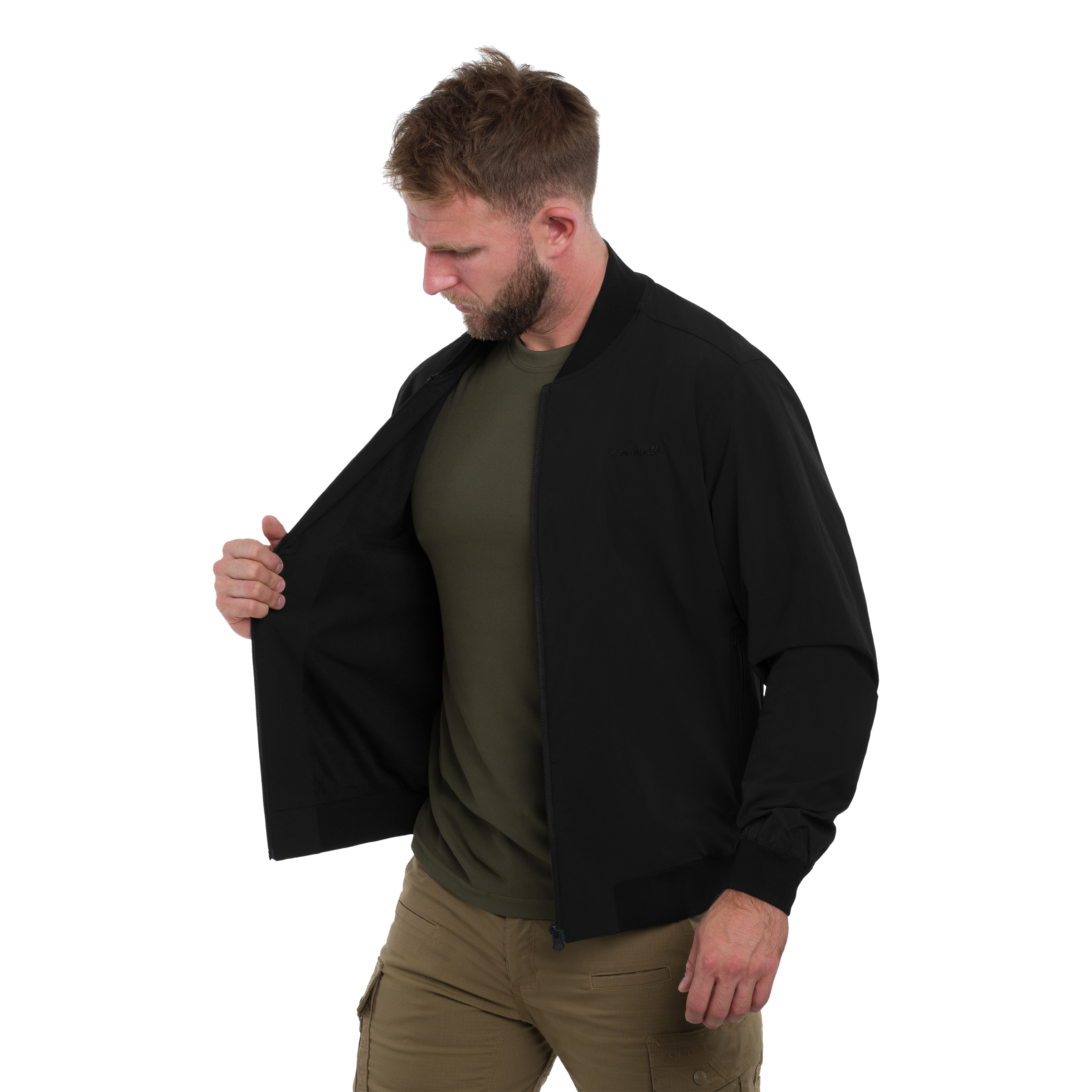 Kurtka Pentagon M.A.P1 Flight Jacket - Black