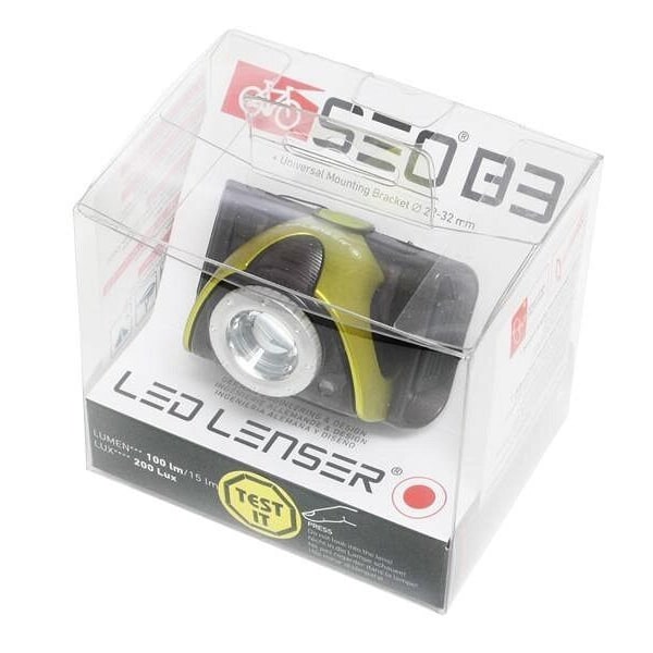 Ліхтарик Ledlenser SEO B3 Yellow - 100 люменів