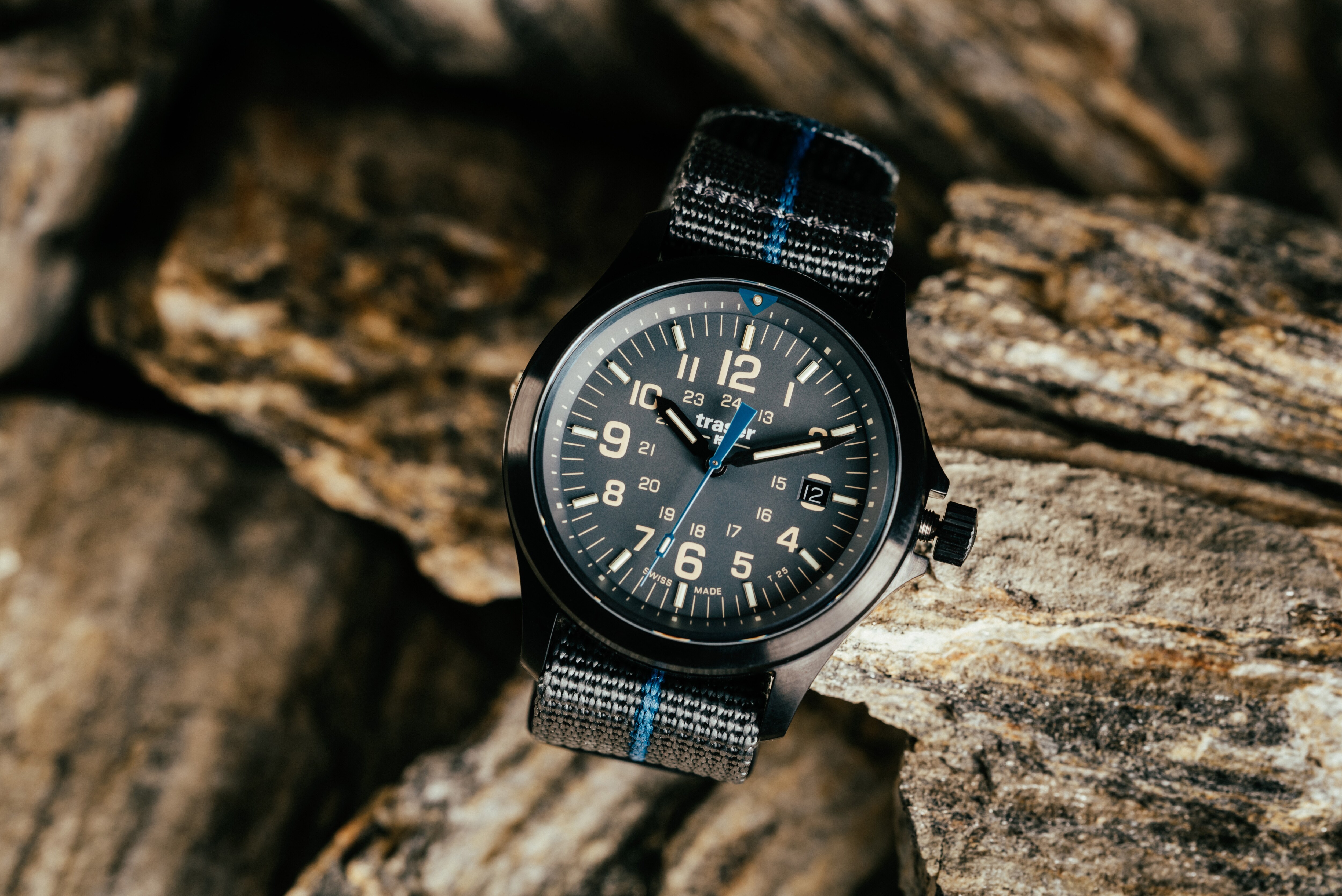 Zegarek Traser P67 Officer Pro TS - Grey/Blue