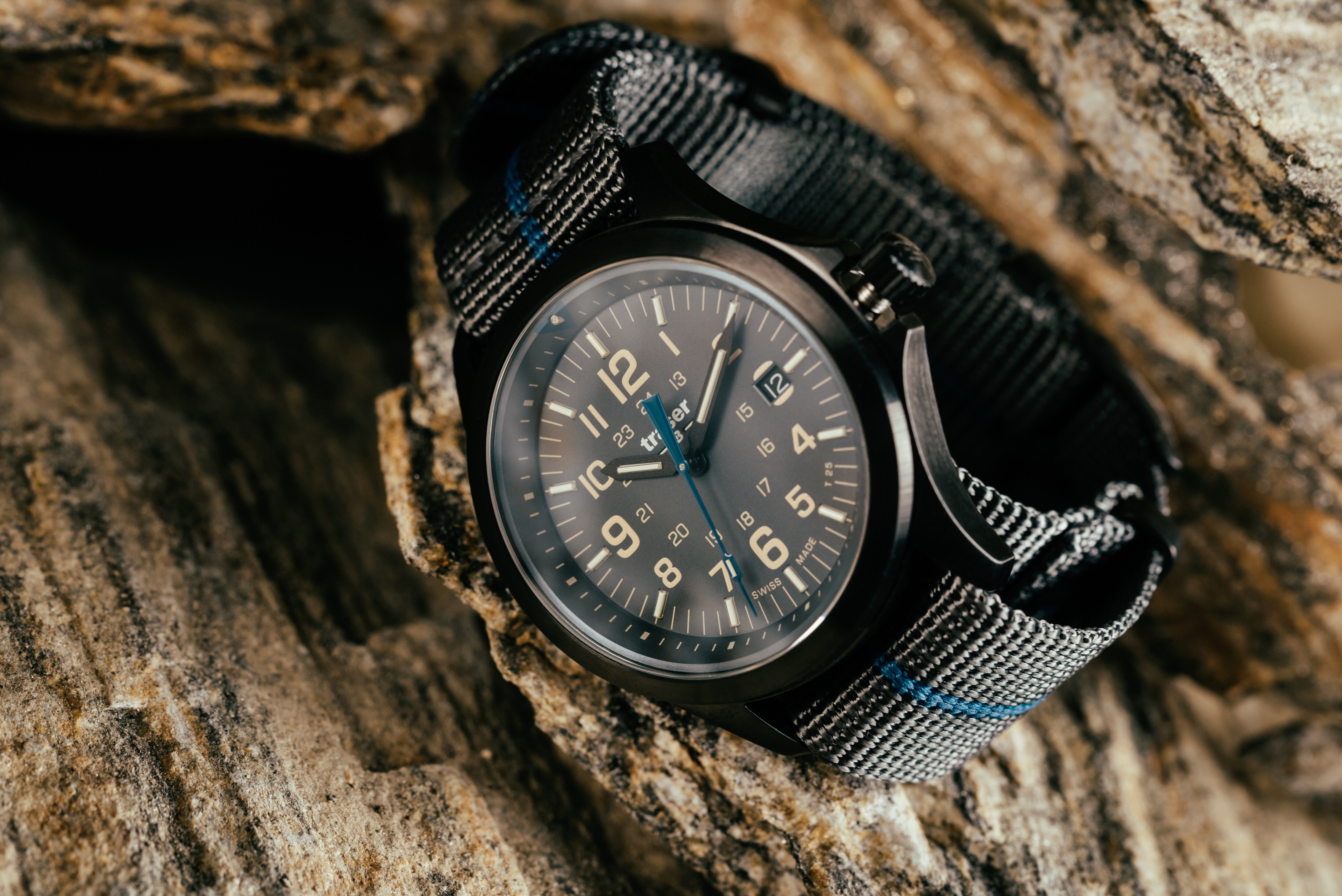 Zegarek Traser P67 Officer Pro TS - Grey/Blue