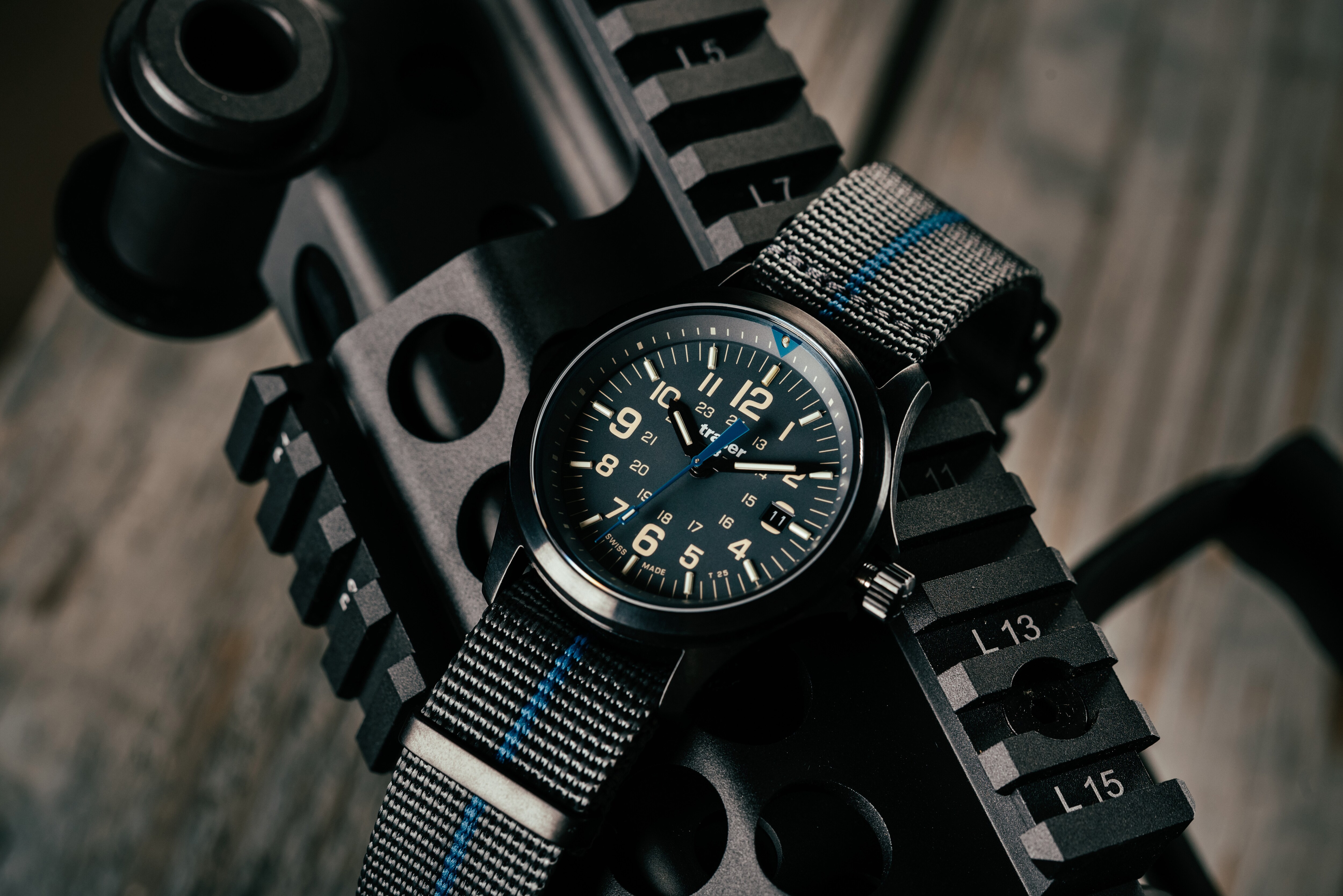 Zegarek Traser P67 Officer Pro TS - Grey/Blue