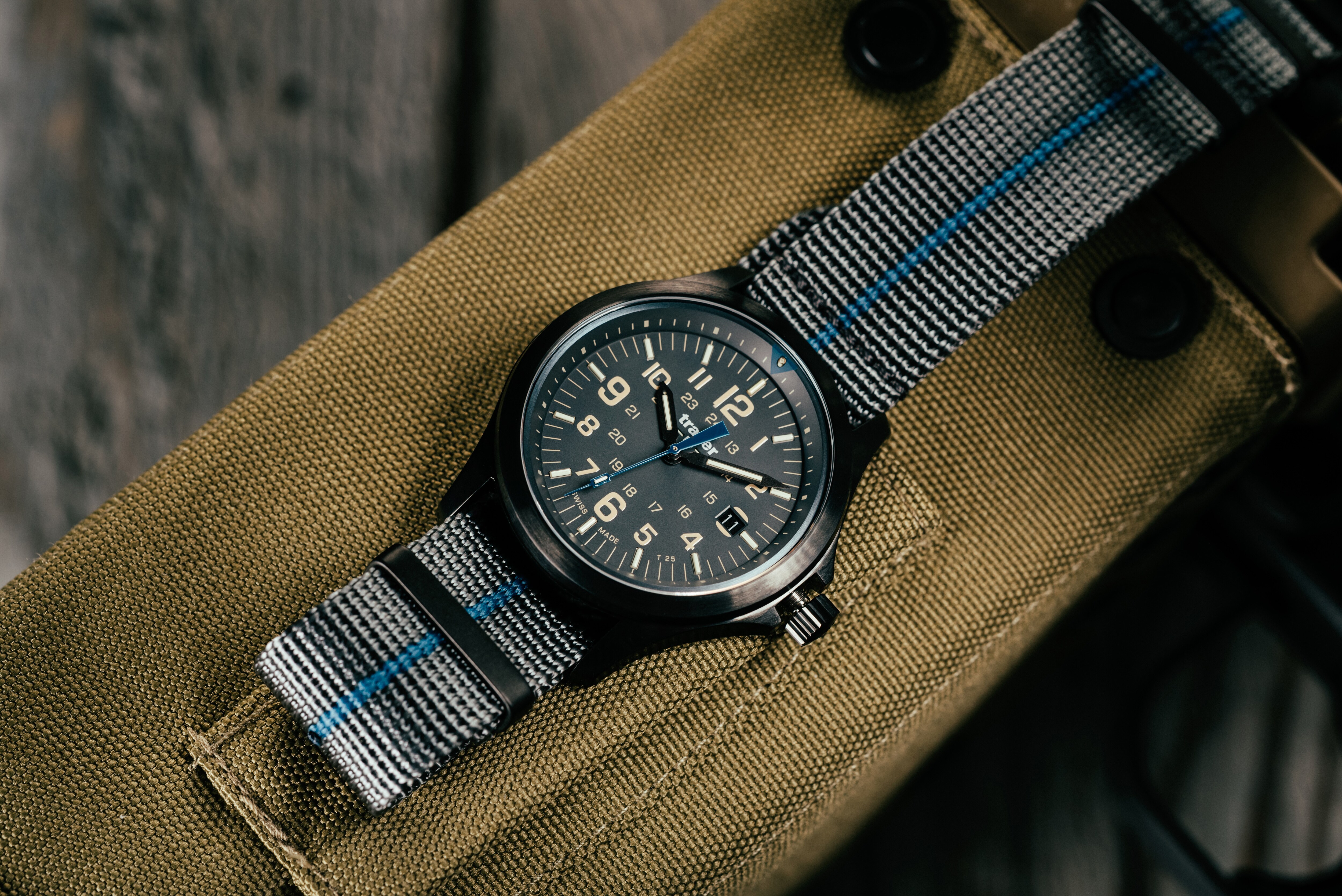 Zegarek Traser P67 Officer Pro TS - Grey/Blue