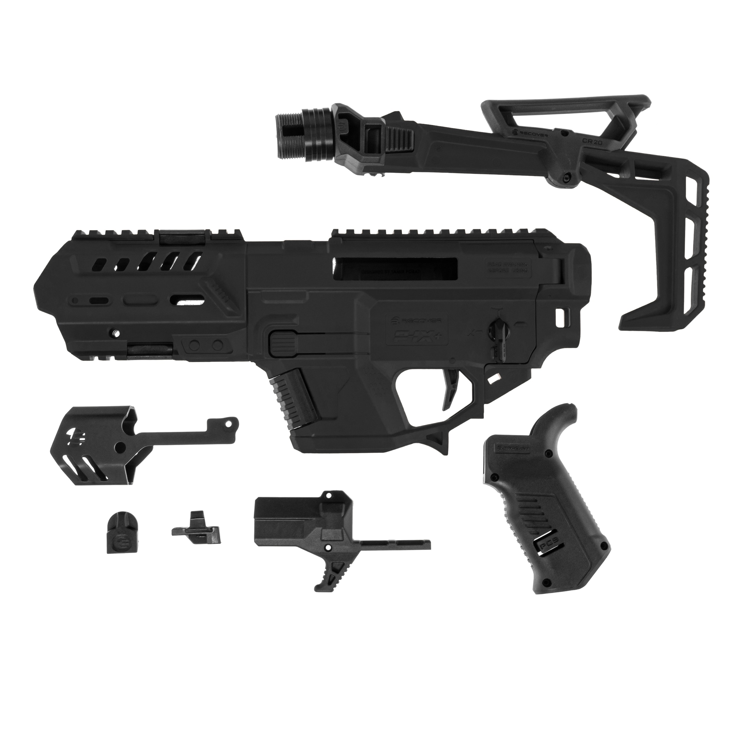 Konwersja ReCover Tactical P-IX FST Folding Stock do pistoletów Glock - Black