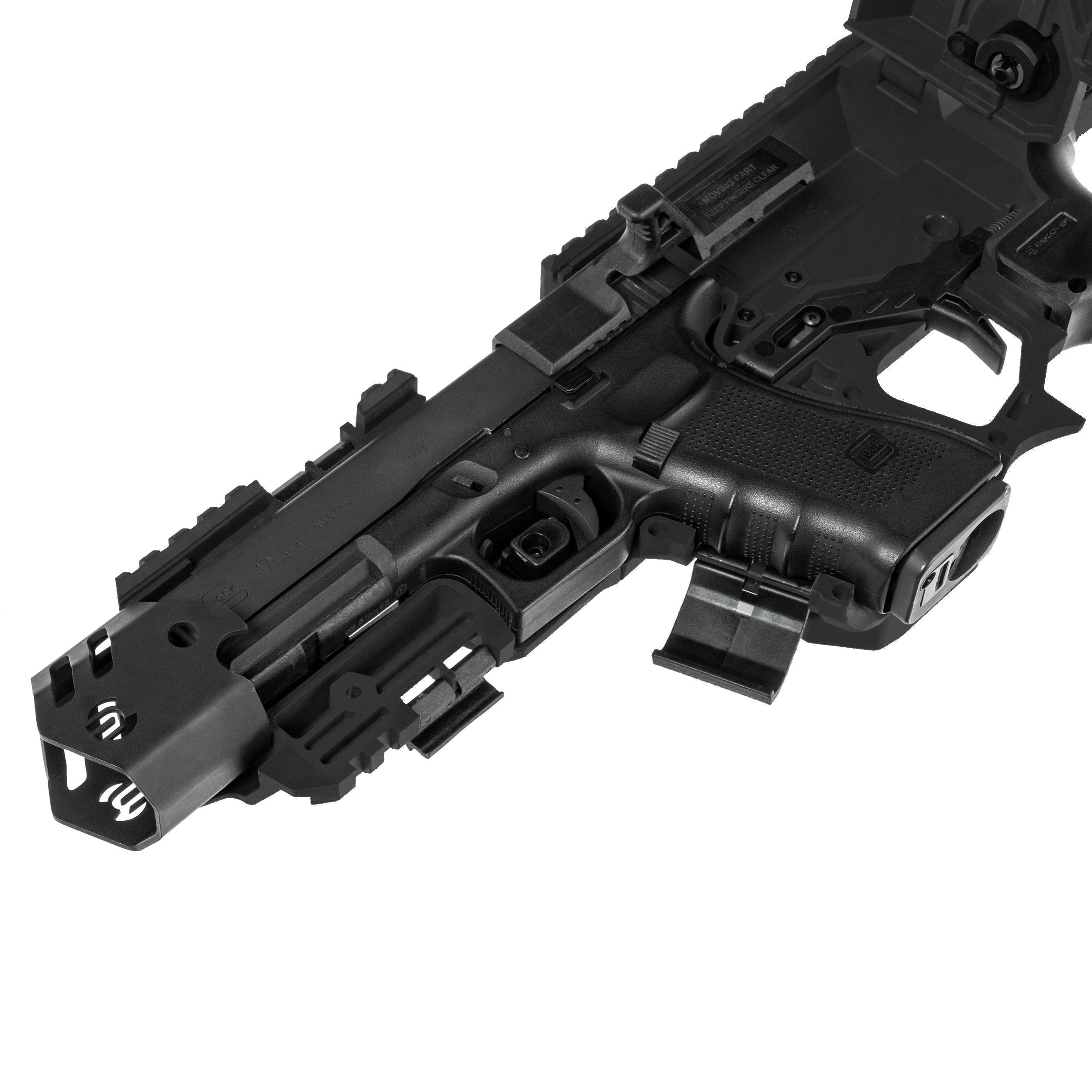 Konwersja ReCover Tactical P-IX FST Folding Stock do pistoletów Glock - Black
