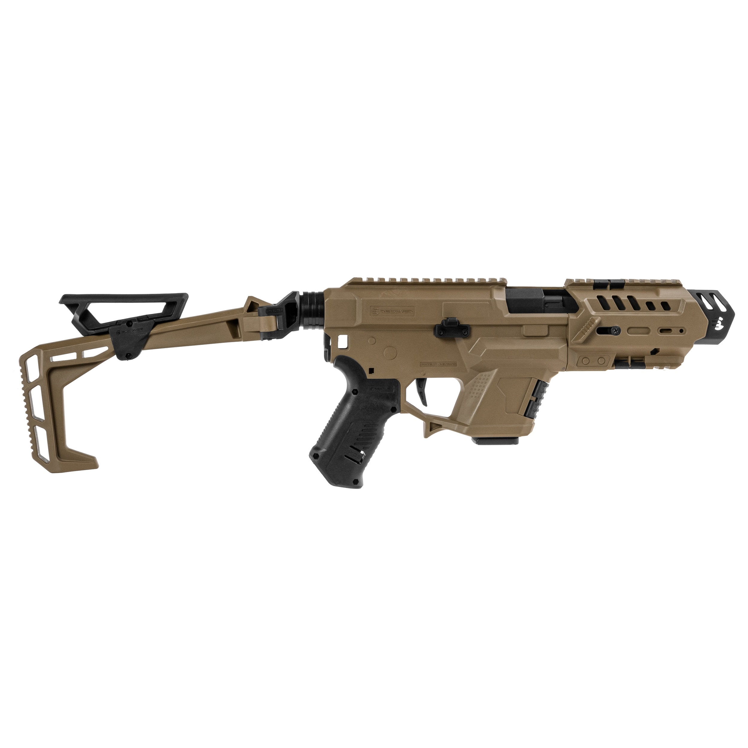Konwersja ReCover Tactical P-IX FST Folding Stock do pistoletów Glock - Tan