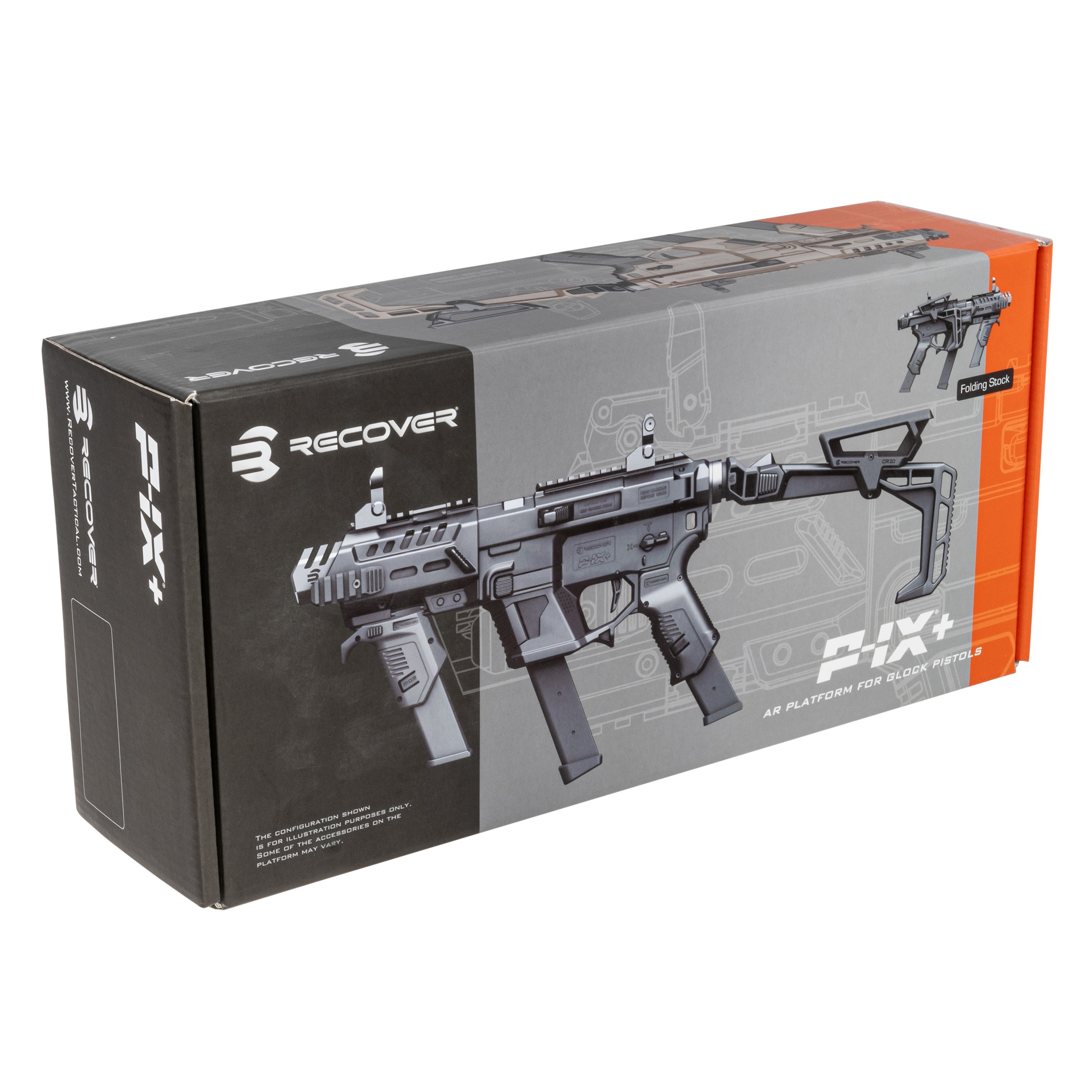 Konwersja ReCover Tactical P-IX FST Folding Stock do pistoletów Glock - Tan