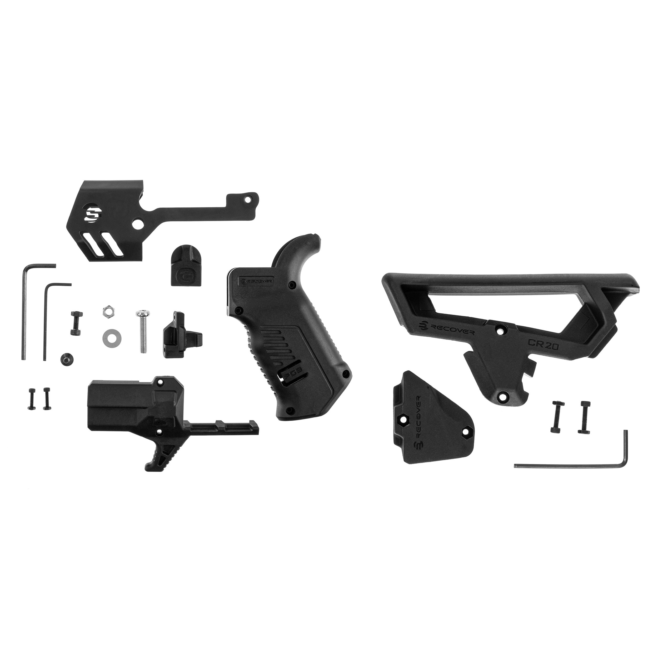 Konwersja ReCover Tactical P-IX FST Folding Stock do pistoletów Glock - Tan