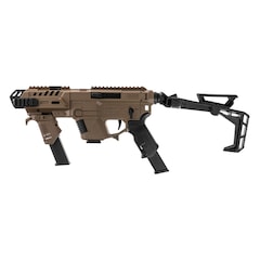 Konwersja ReCover Tactical P-IX FST Folding Stock + MG9 Grip do pistoletów Glock - Tan