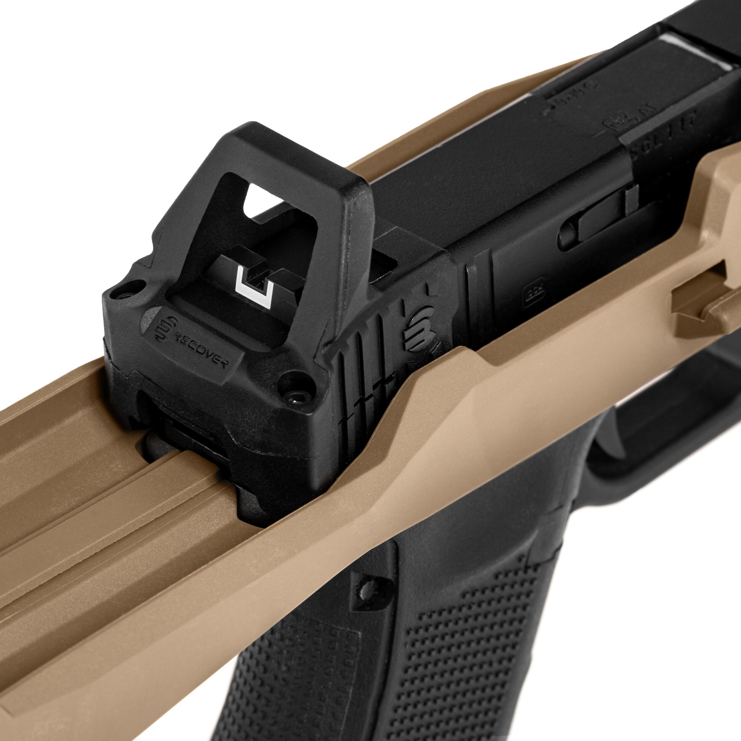 Конверсійний набір Recover Tactical 20/20N Stabilizer Stock Pro Kit + MG9 Grip для пістолетів Glock - Tan