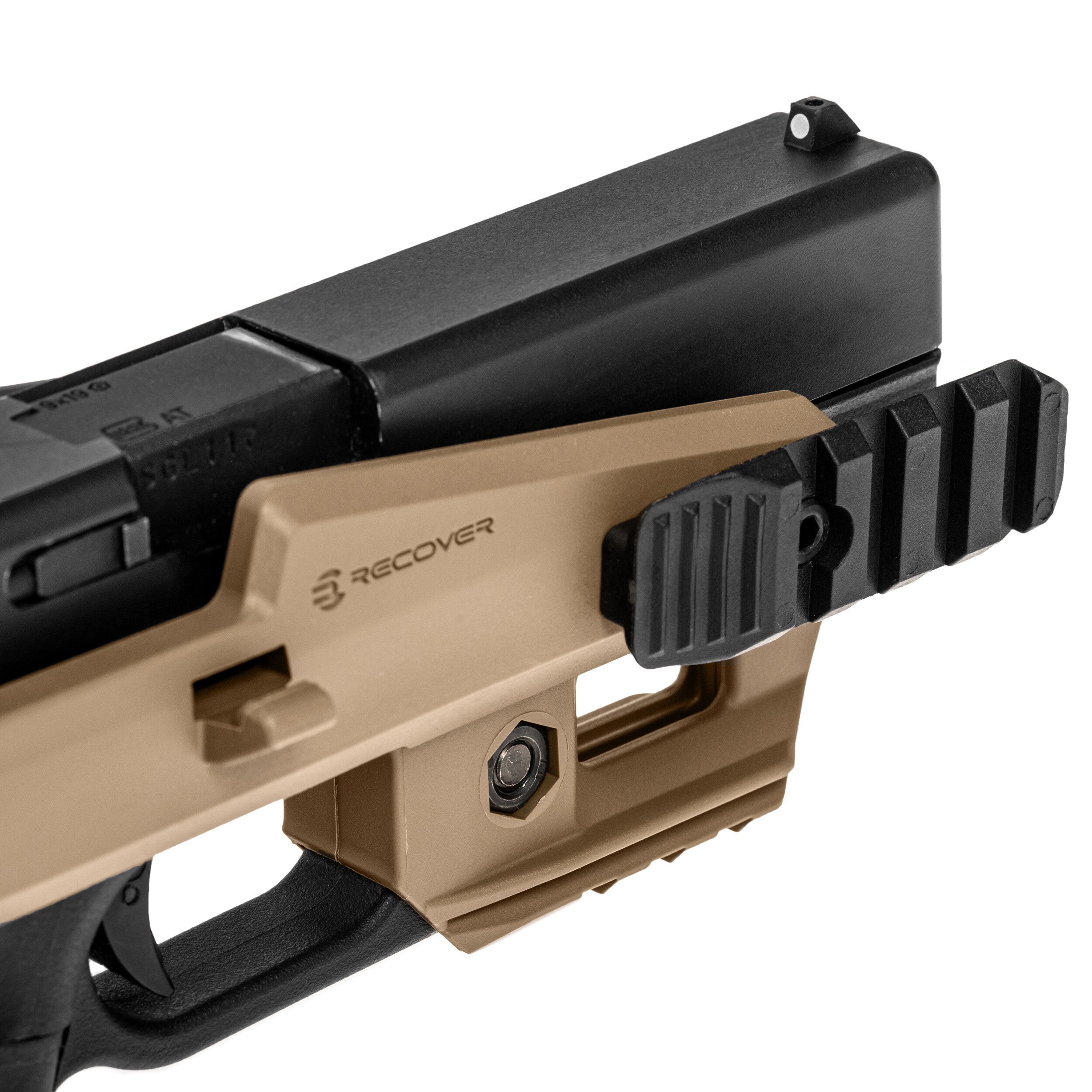 Конверсійний набір Recover Tactical 20/20N Stabilizer Stock Pro Kit + MG9 Grip для пістолетів Glock - Tan