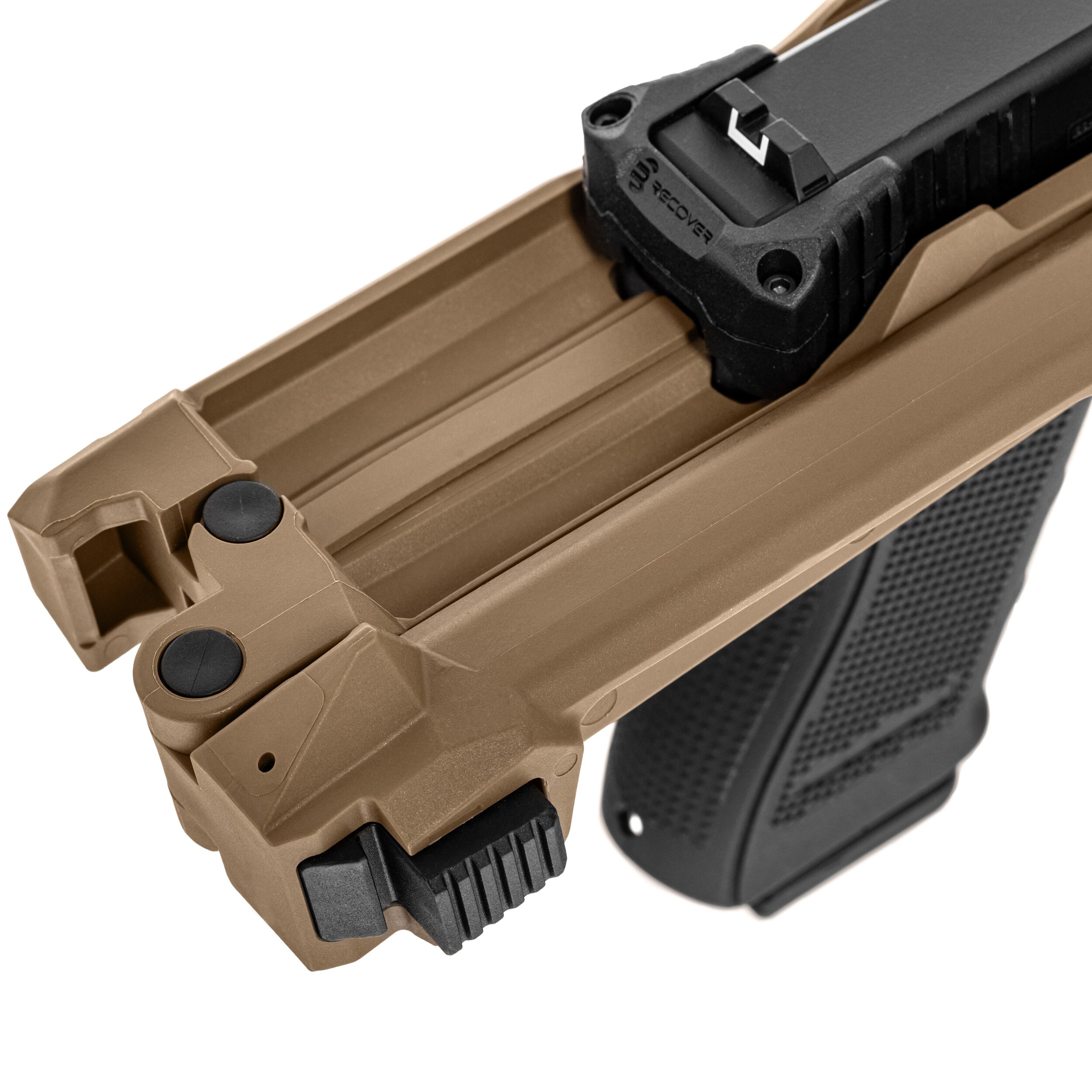 Конверсійний набір Recover Tactical 20/20N Stabilizer Stock Pro Kit + MG9 Grip для пістолетів Glock - Tan