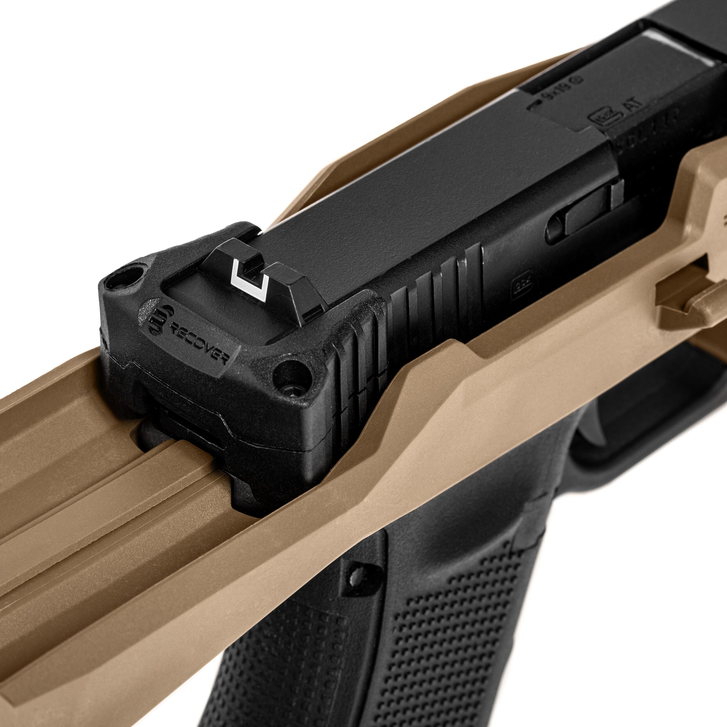 Конверсійний набір Recover Tactical 20/20N Stabilizer Stock Pro Kit + MG9 Grip для пістолетів Glock - Tan