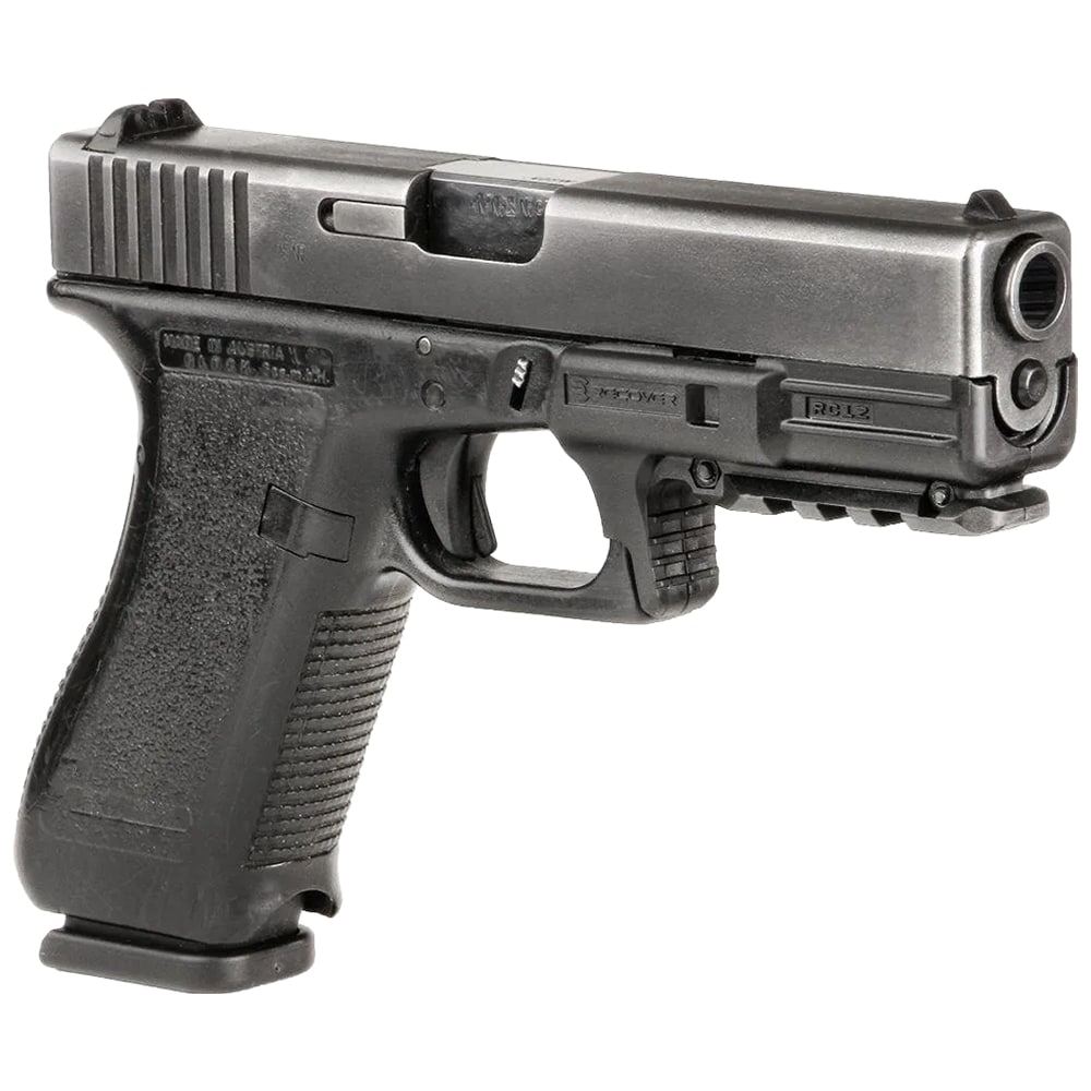 Адаптер рейки Picatinny Recover Tactical RC12 для пістолетів Glock 17/Glock 22 покоління 1-2 - Black