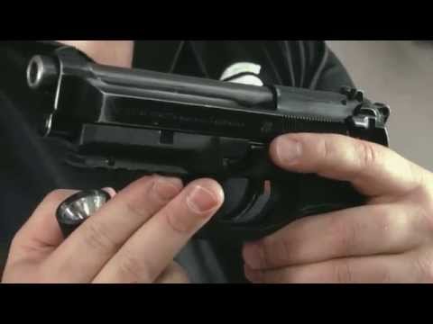 Okładziny ze szkieletem Recover Tactical do pistoletu Beretta 92 - Black