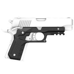 Okładziny ze szkieletem Recover Tactical do pistoletu Colt 1911 Compact - Black