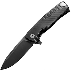 Nóż składany LionSteel ROK Aluminium Black Blade Black
