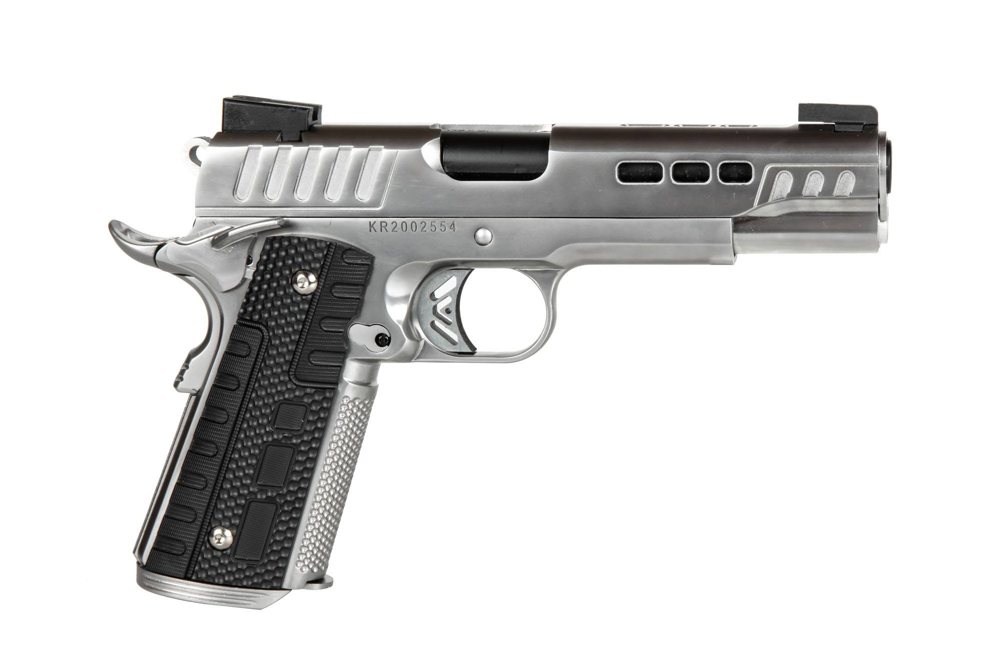 Пістолет GBB Ascend KP1911 - сріблястий