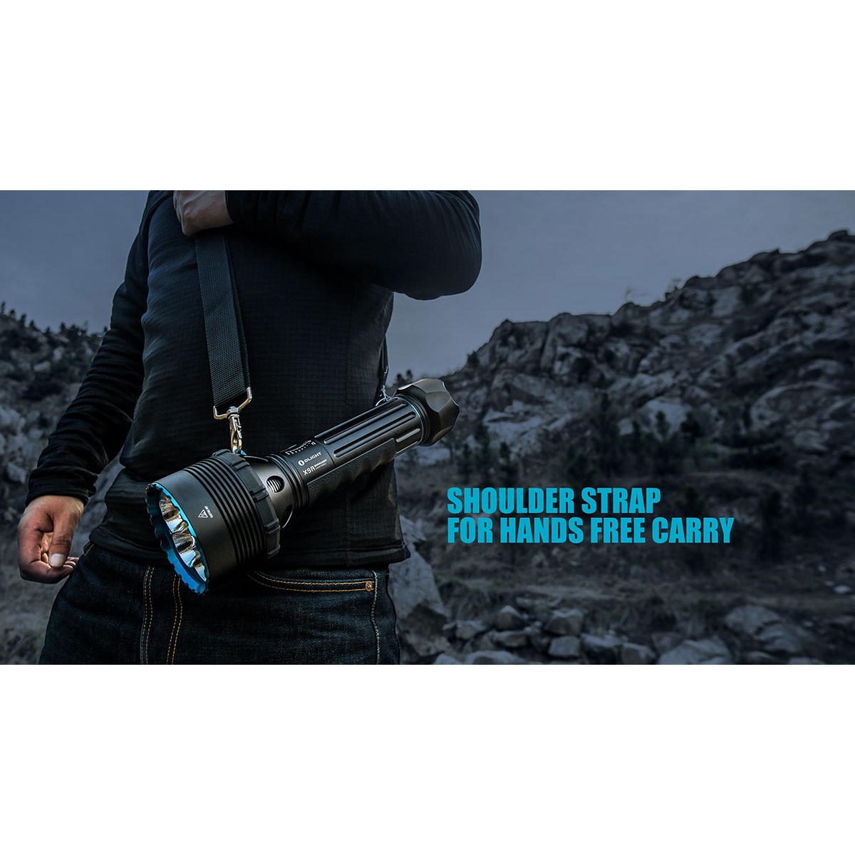 Latarka akumulatorowa Olight X9R Marauder - 25000 lumenów