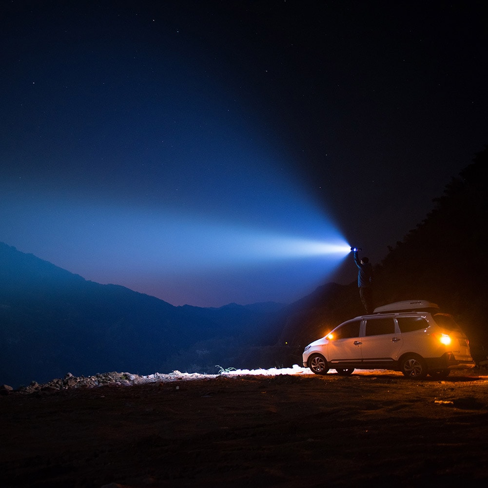 Latarka akumulatorowa Olight X9R Marauder - 25000 lumenów