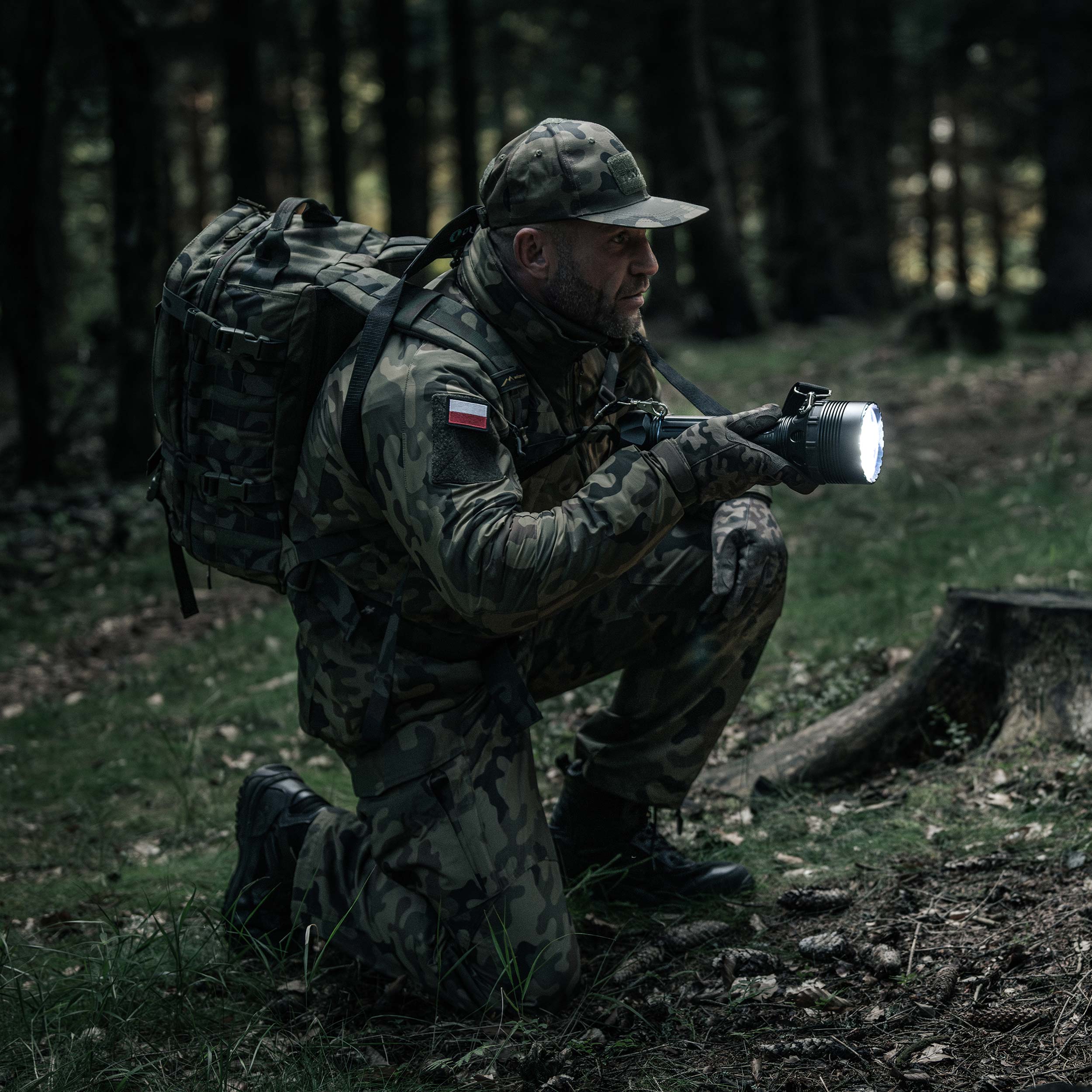 Latarka akumulatorowa Olight X9R Marauder - 25000 lumenów
