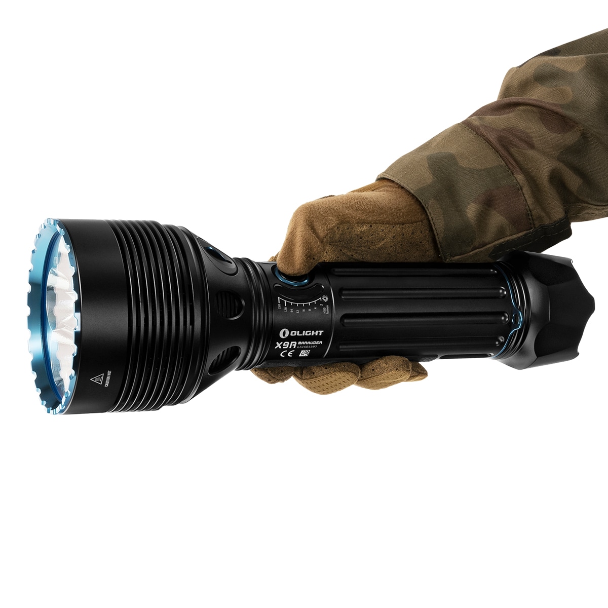 Latarka akumulatorowa Olight X9R Marauder - 25000 lumenów