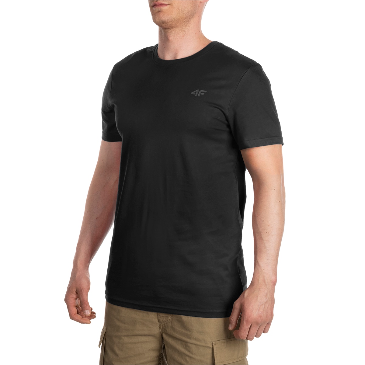 Koszulka T-Shirt 4F TSM352 - Głęboka Czerń