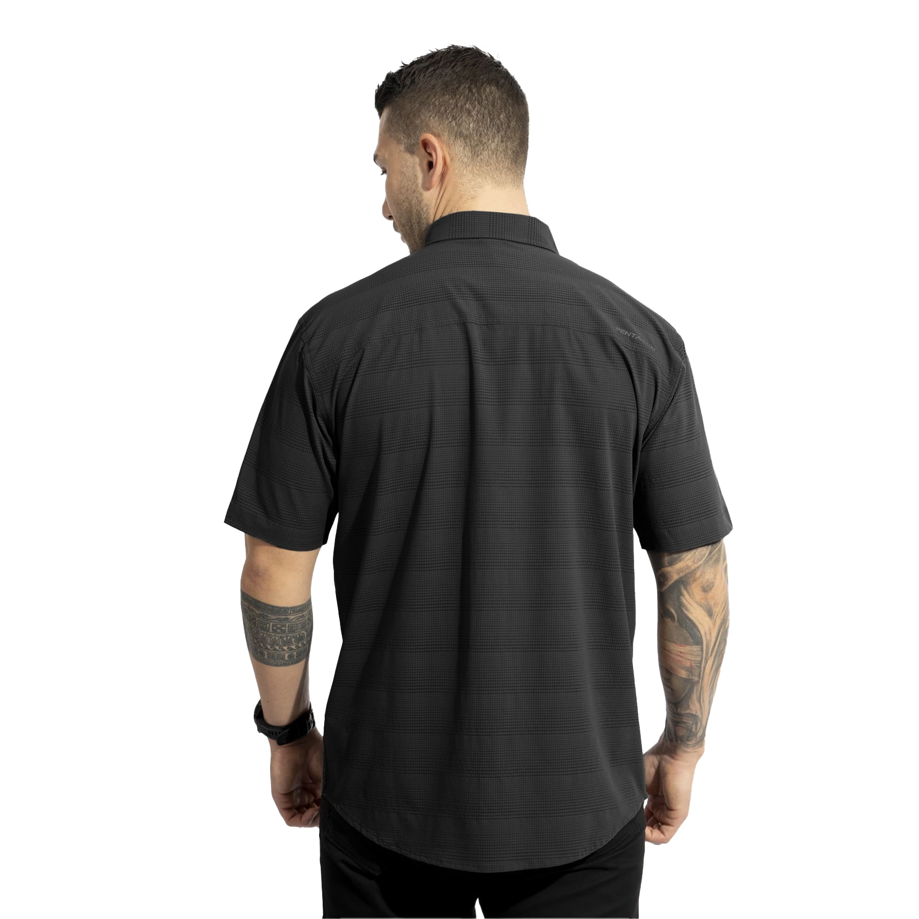 Термоактивна сорочка Pentagon Ripple - Black