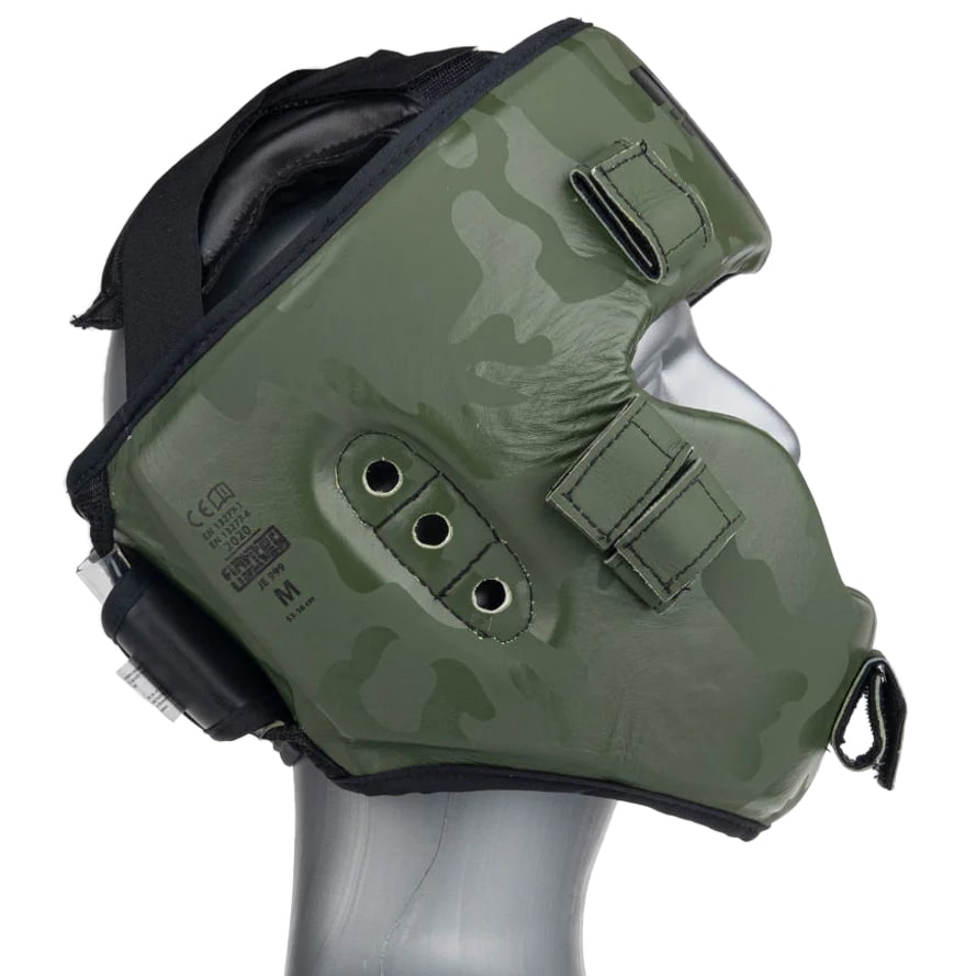 Боксерський шолом Fighter Shock Head Guard - Khaki/Camo