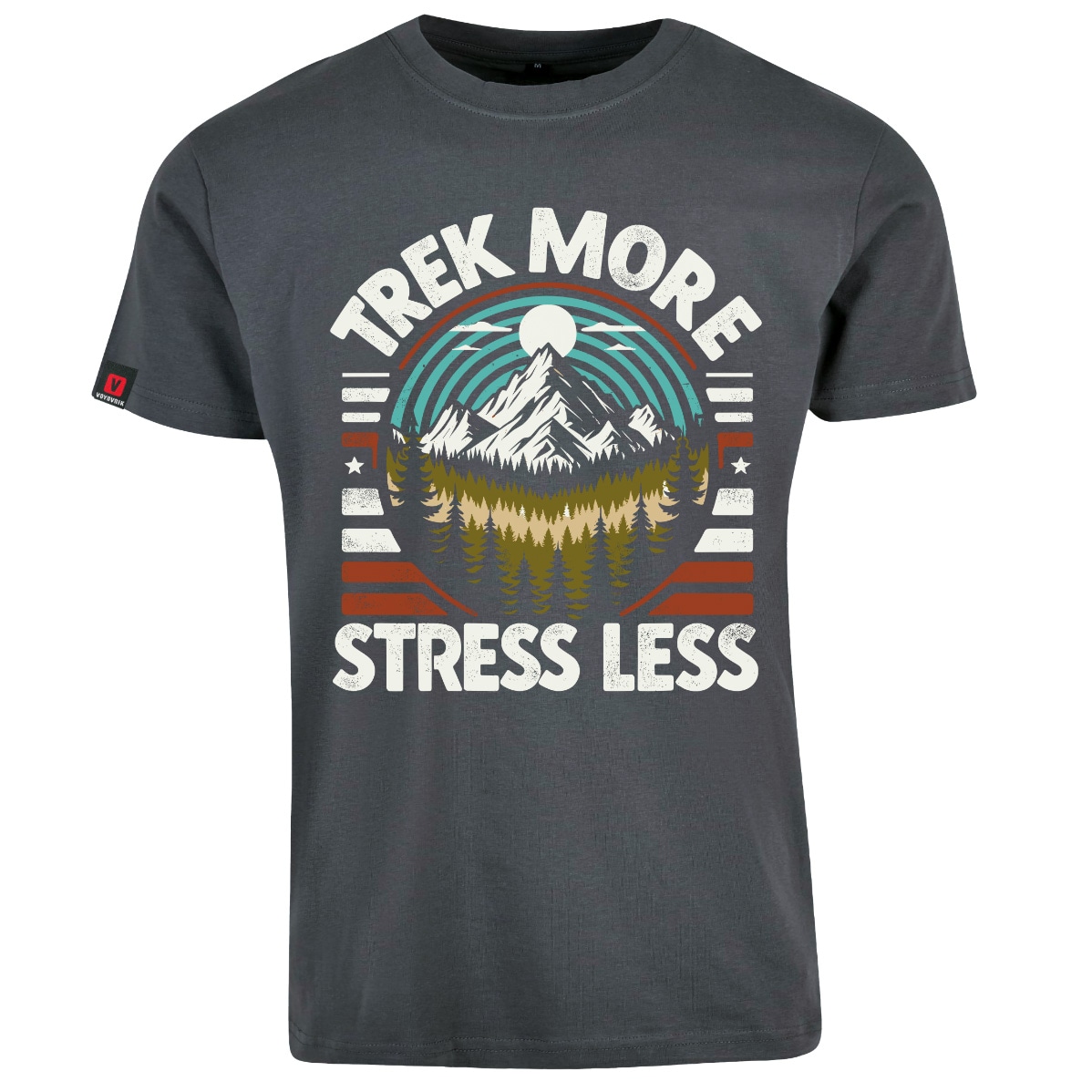 Koszulka T-shirt Voyovnik Trek More - Szara