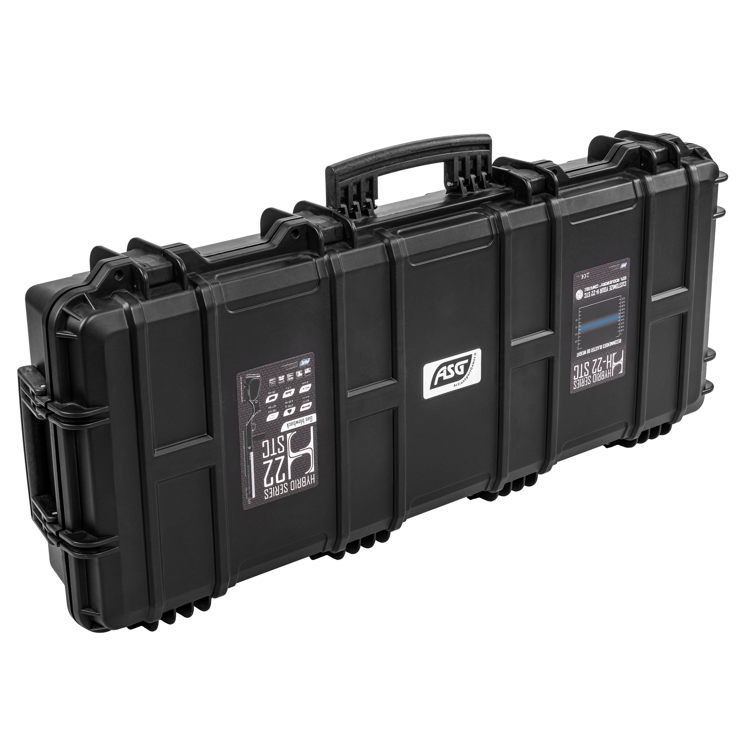 Karabin snajperski ASG GBB Hybrid H-22 STC - Black